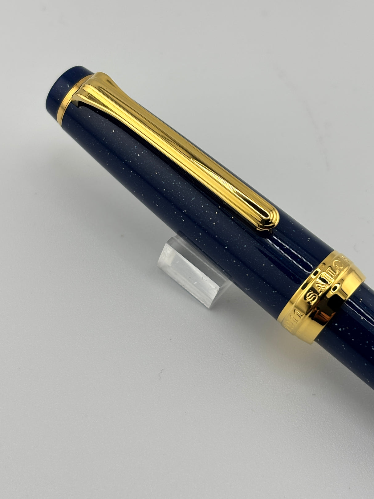 Sailor Professional Gear Ballpoint Pen Blue Gold Dust