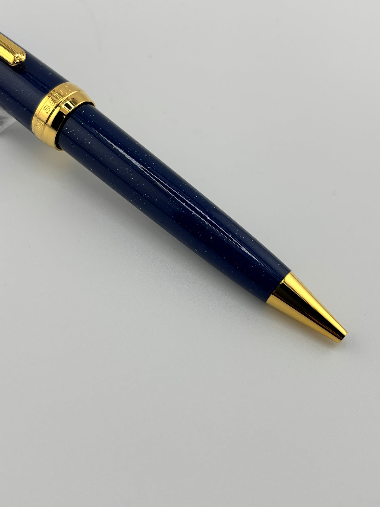 Sailor Professional Gear Ballpoint Pen Blue Gold Dust