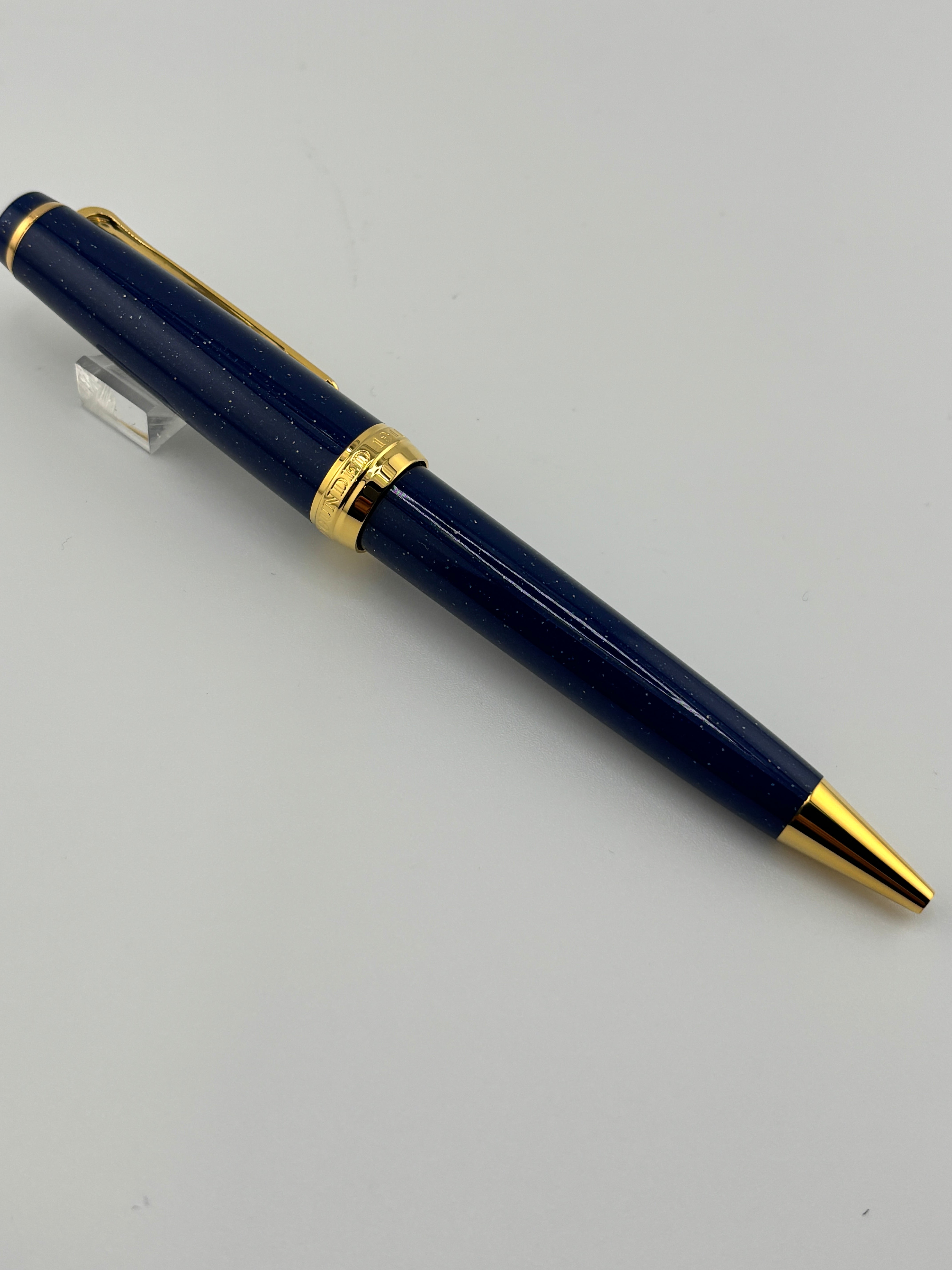 Sailor Professional Gear Ballpoint Pen Blue Gold Dust
