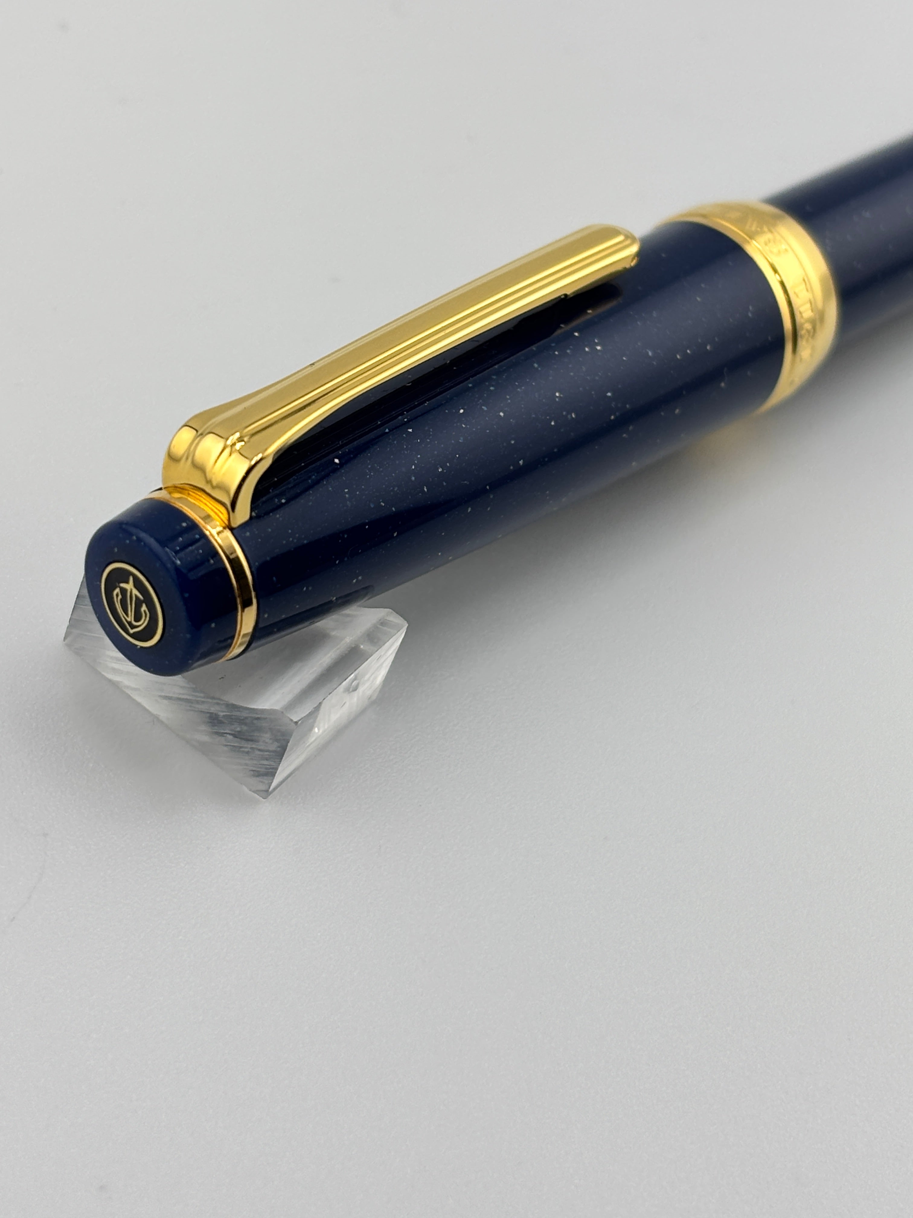 Sailor Professional Gear Ballpoint Pen Blue Gold Dust