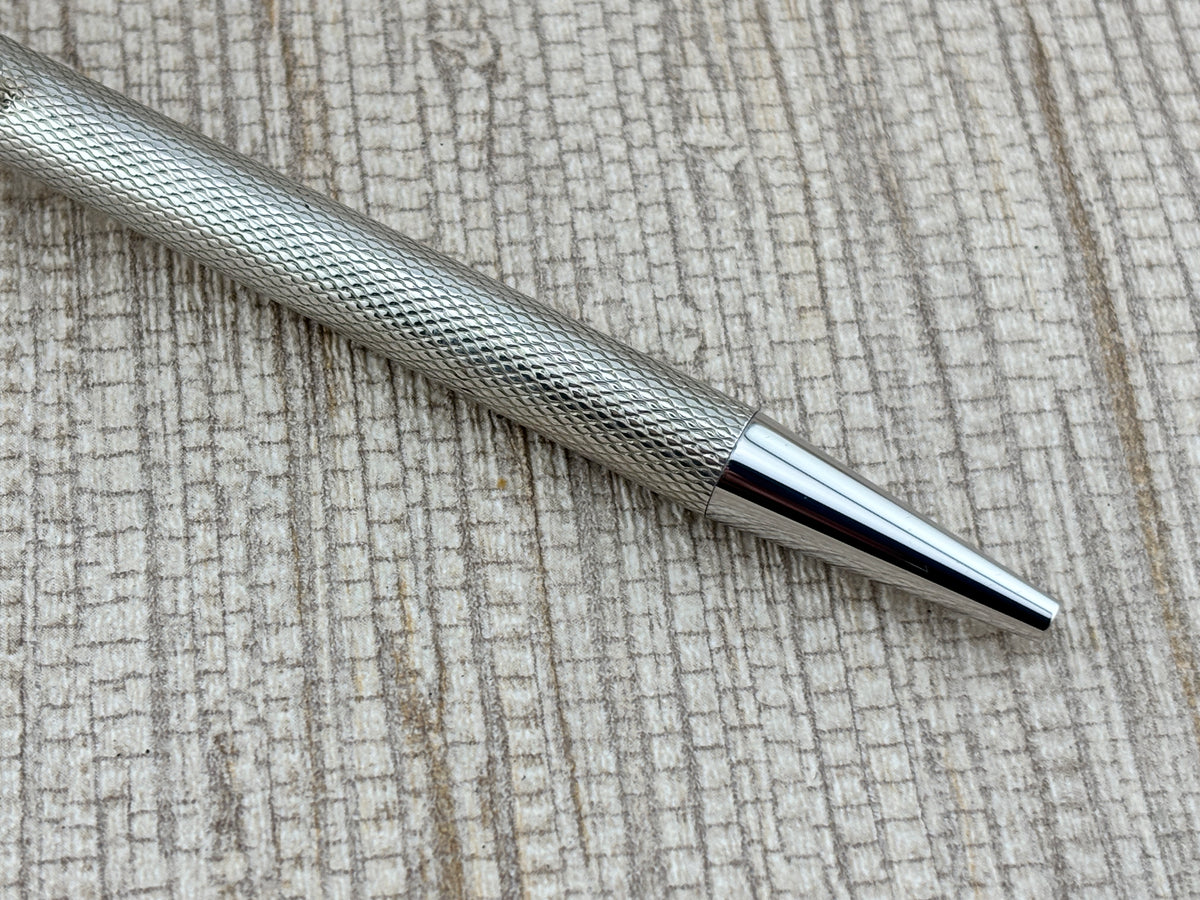 Waldmann Sterling Silver 925 Graindorge Guilloche - Ballpoint Pen