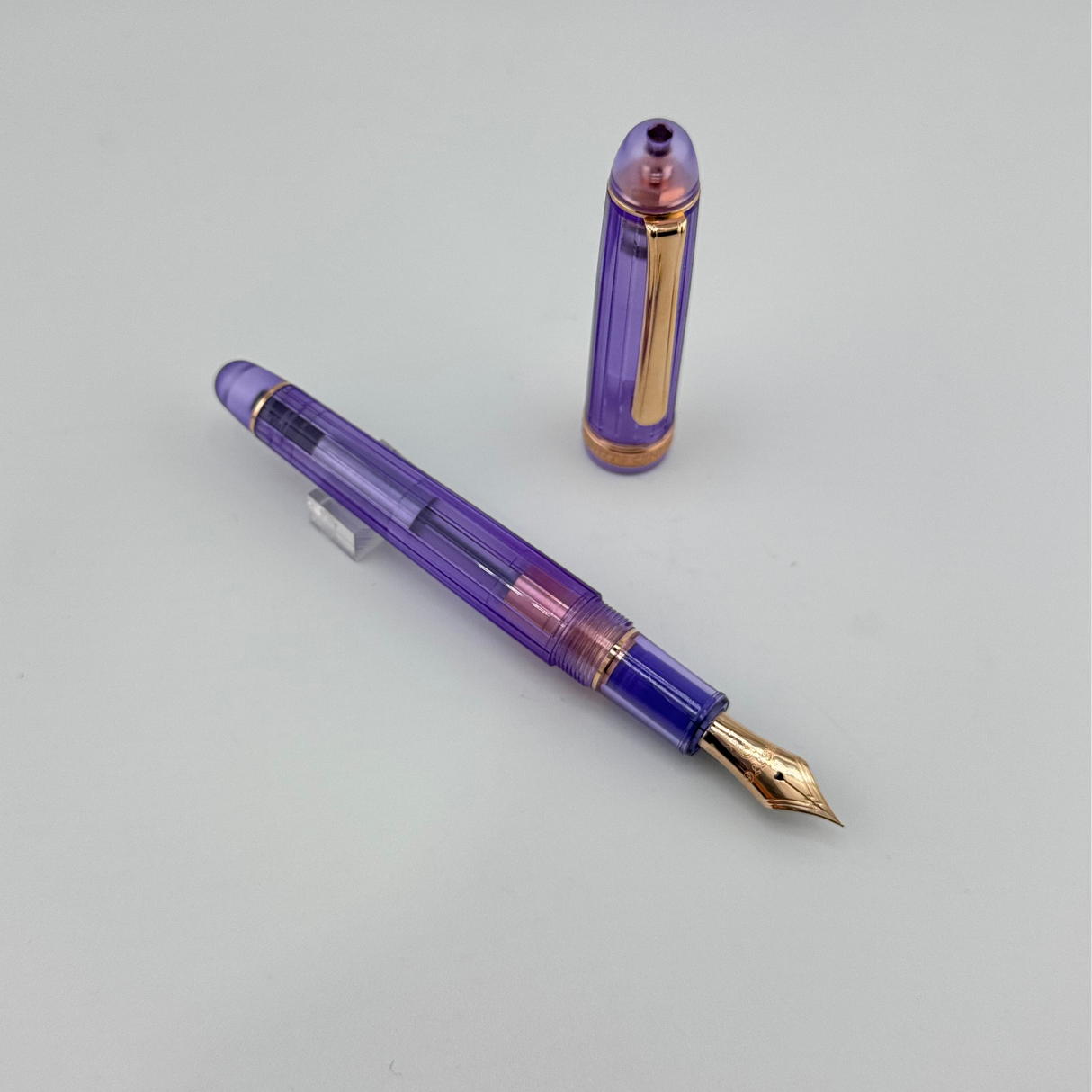 Platinum 3776 Century Lavander Demonstrator Pen - Fountain Pen