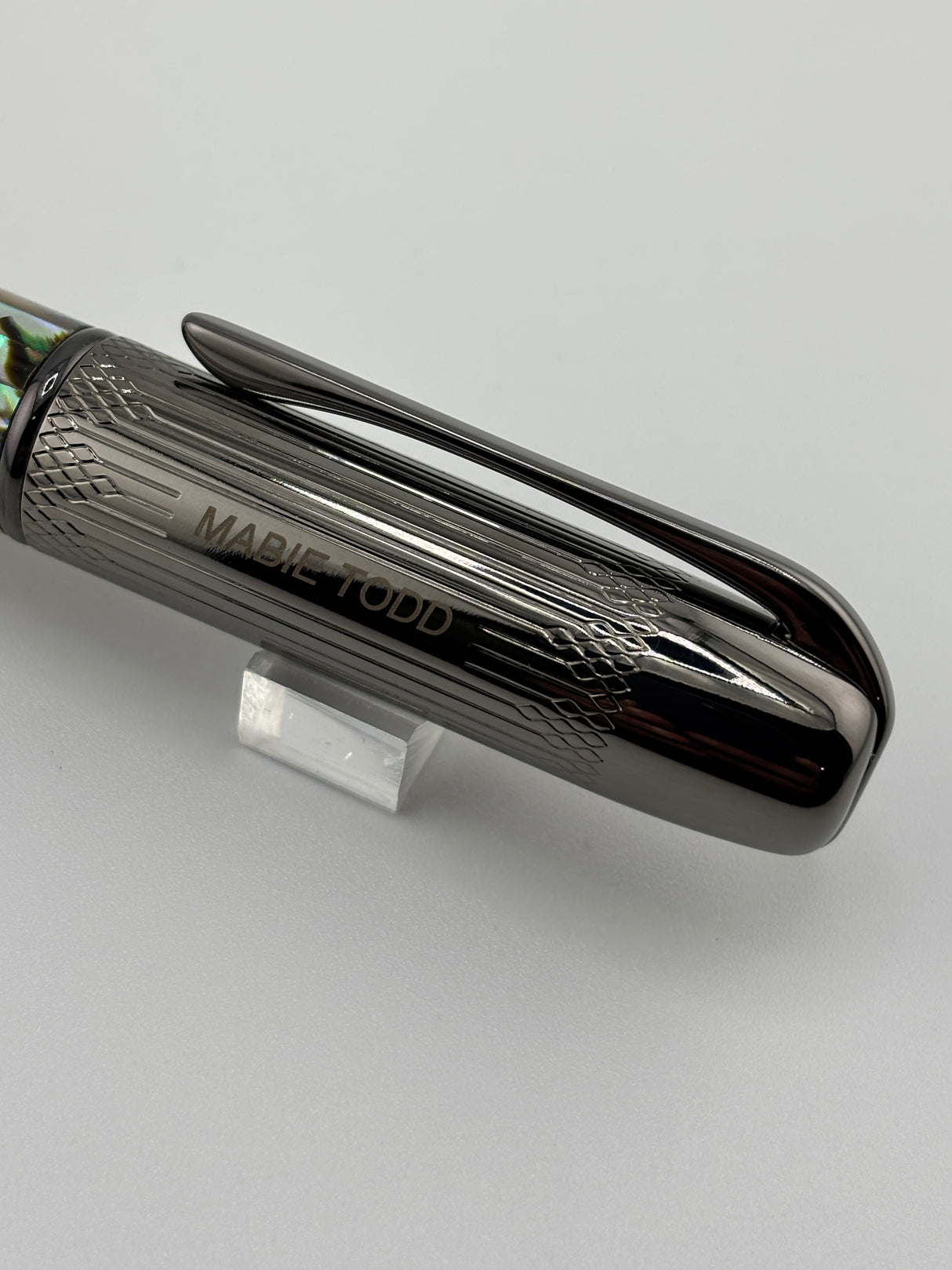 Mabie Todd Mother of pearl Fountain Pen