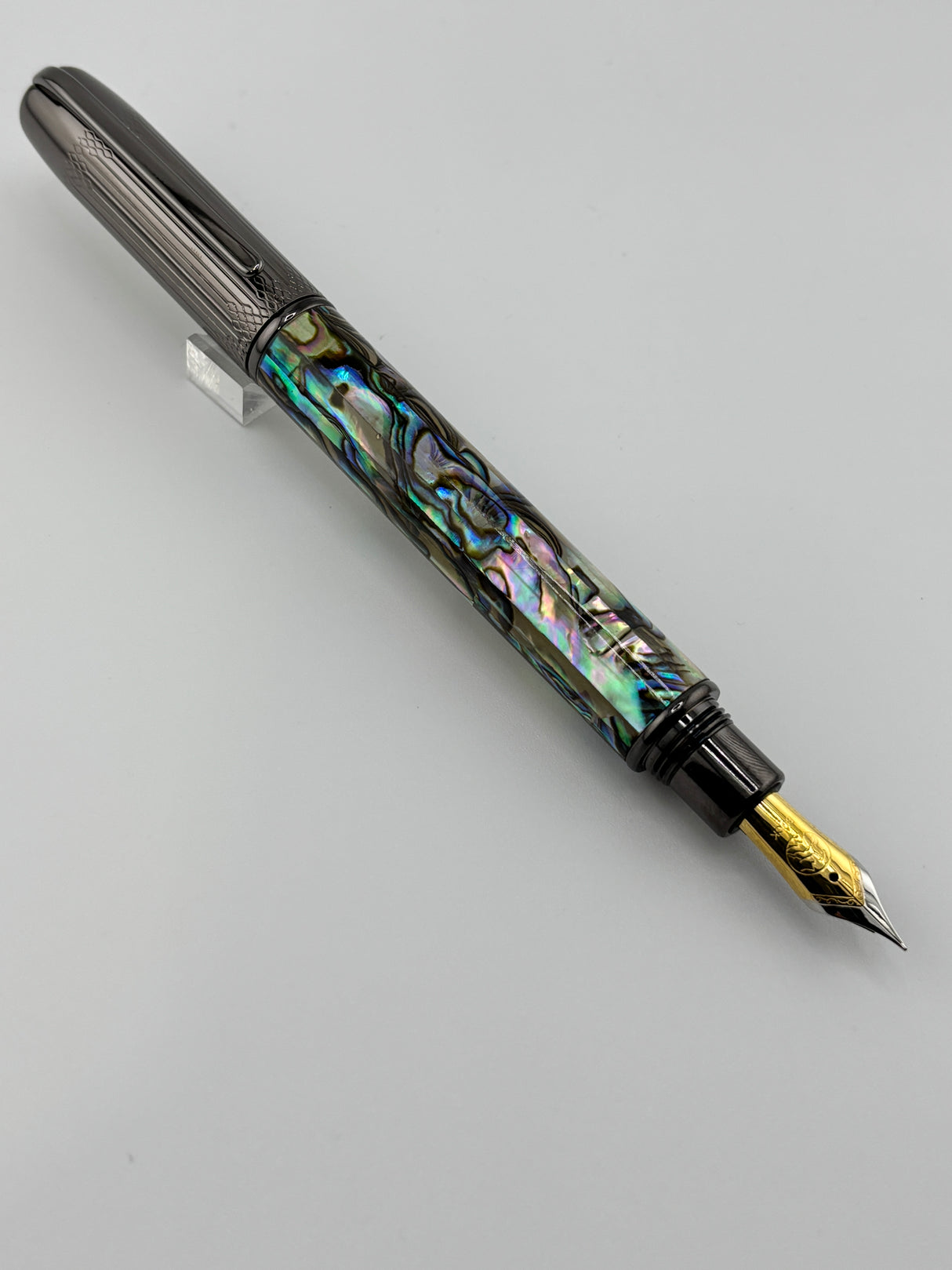 Mabie Todd Mother of pearl Fountain Pen