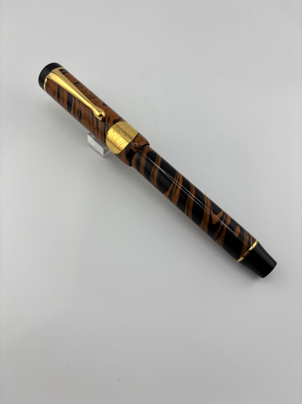 Bexley Deluxe Brown Ebonite 5th anniversary 1993 - 1998 Roller Ball (Copy)