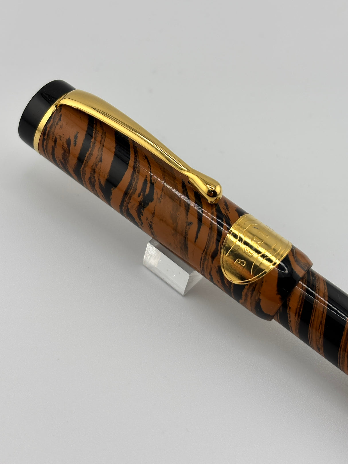 Bexley Deluxe Brown Ebonite 5th anniversary 1993 - 1998 Roller Ball (Copy)