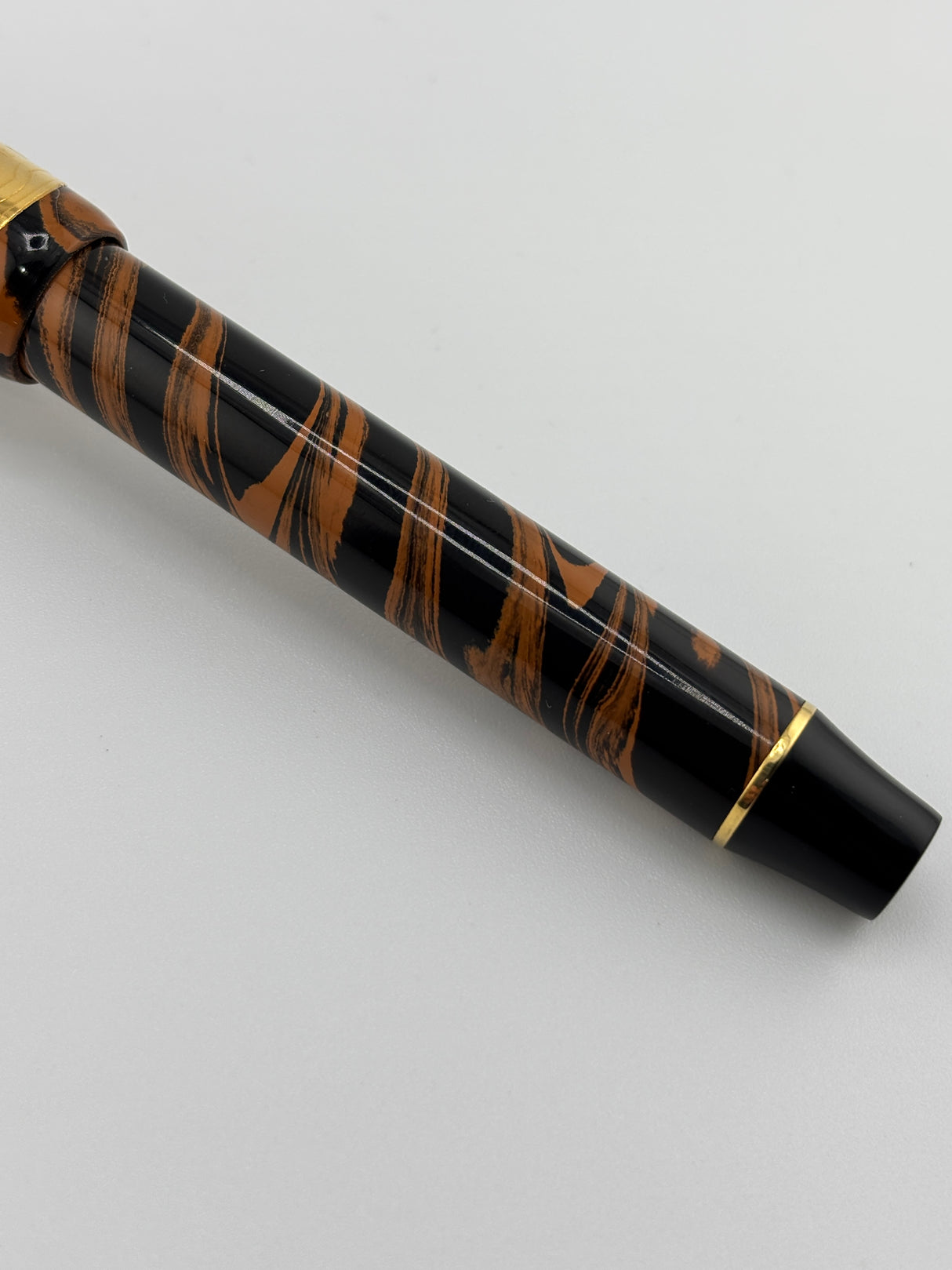 Bexley Deluxe Brown Ebonite 5th anniversary 1993 - 1998 Roller Ball (Copy)