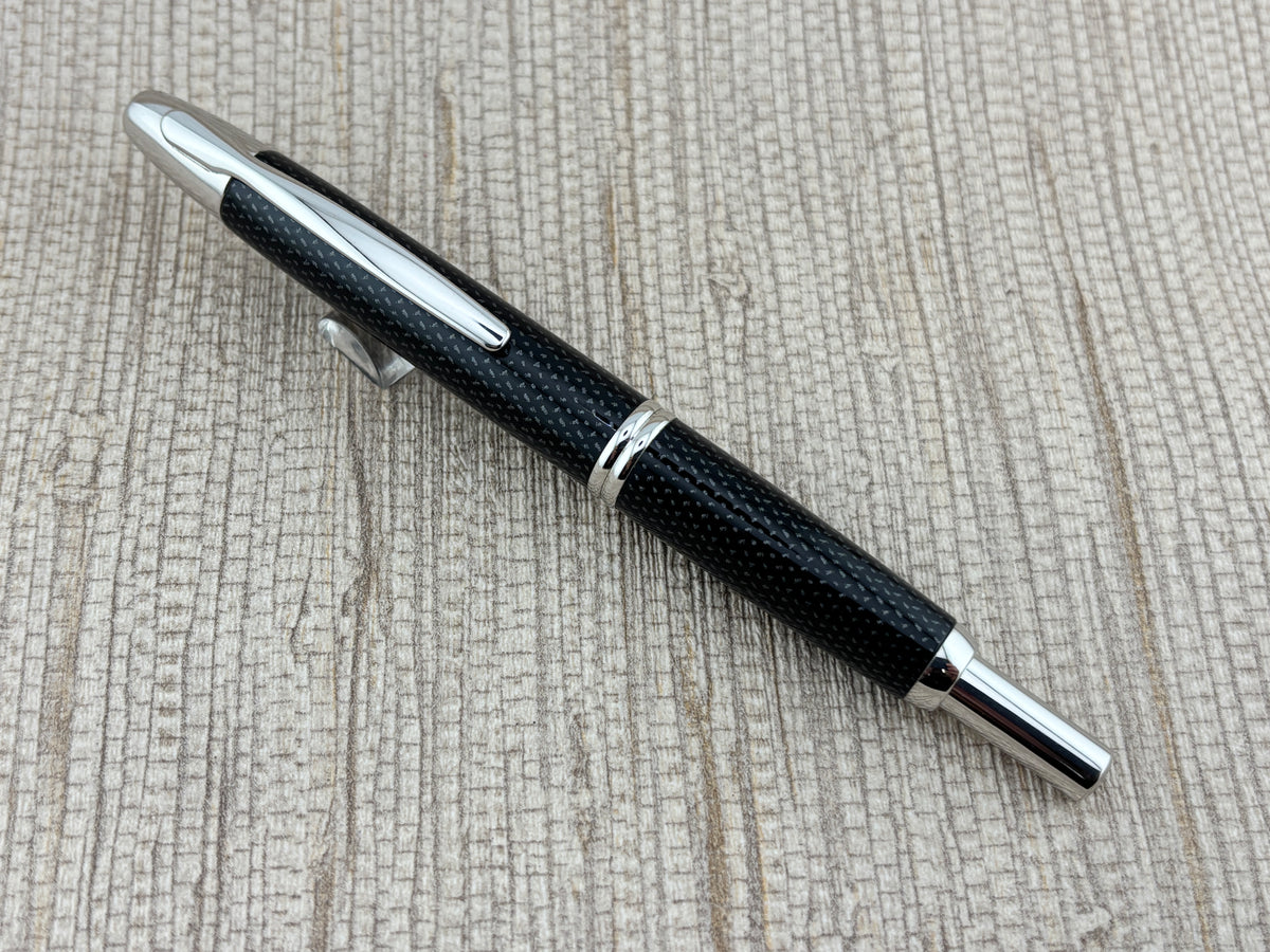 Pilot Vanishing Point Black Carbonesque - Fountain Pen