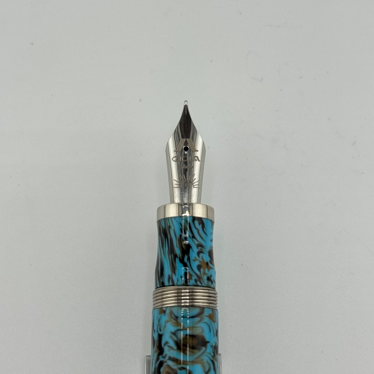 Gioia Capodimonte Blue beautiful pen piston filler- Fountain Pen
