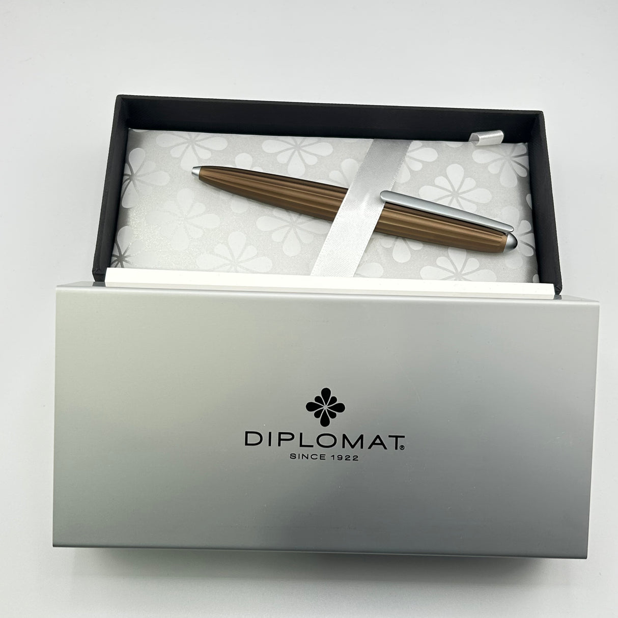 Jimmy's pick - Diplomat Aero Antik Rose Black trim - Ball Pen