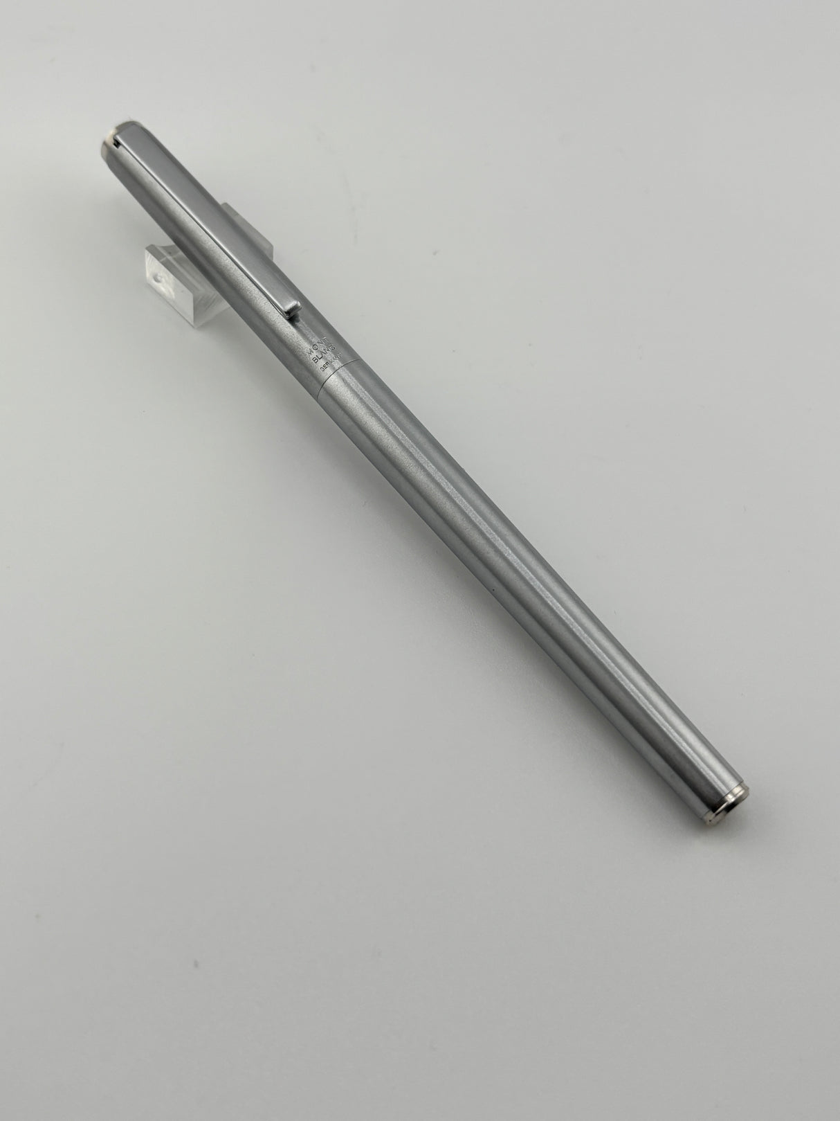 Montblanc stainless steel Slimline Roller Ball