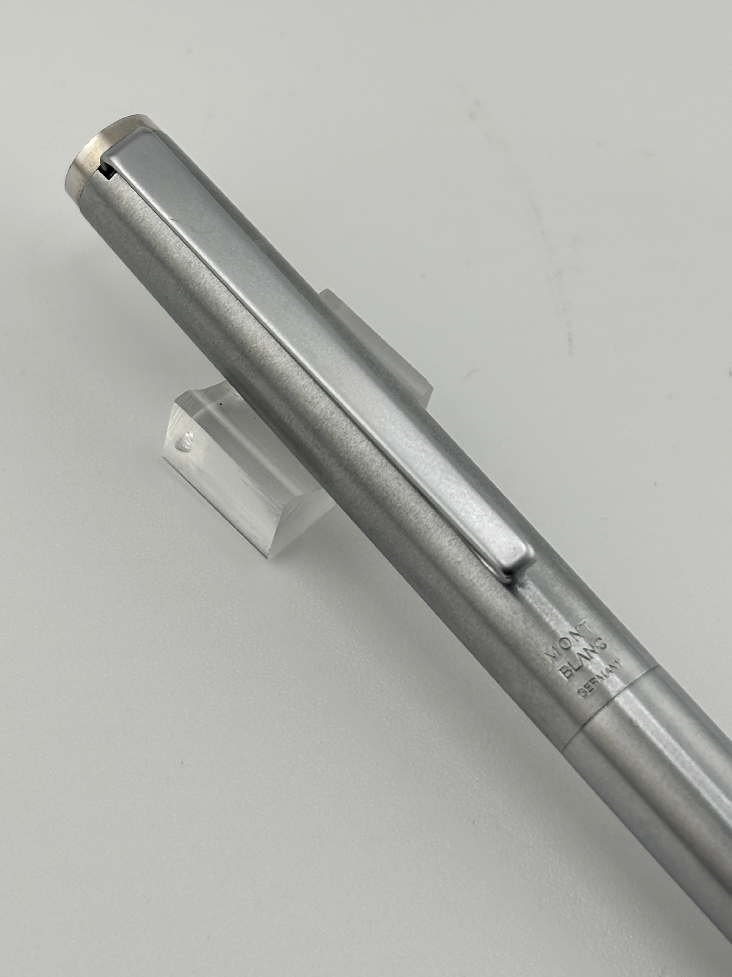 Montblanc stainless steel Slimline Roller Ball