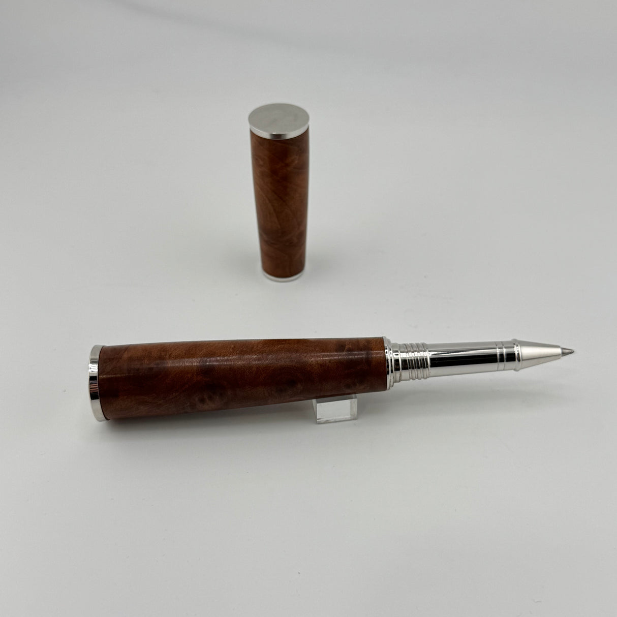 No name Wood Pen very nice design !! Roller Ball