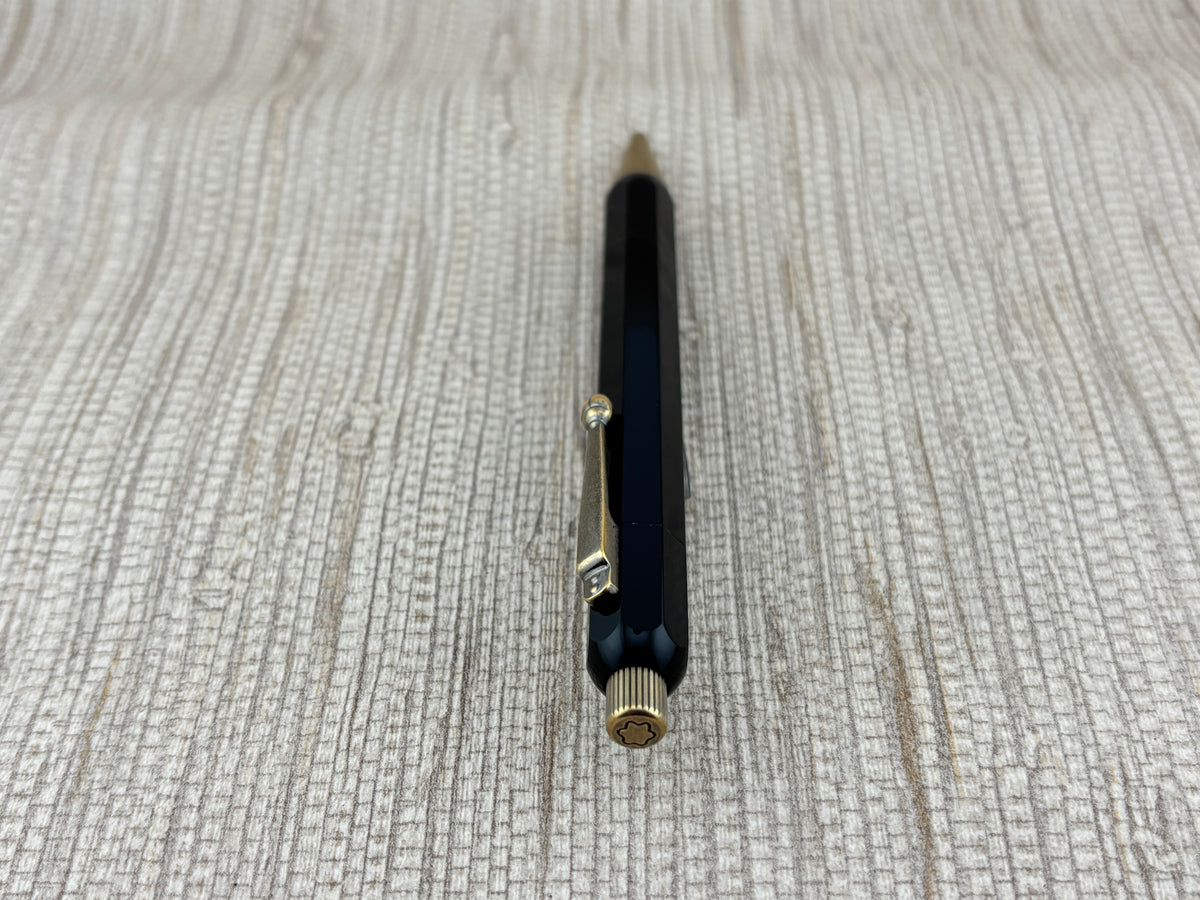 Montblanc Heritage Egyptomania Special Edition Sleek Black Octagonal Ballpoint Pen