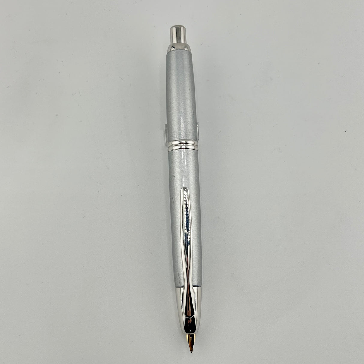 Pilot Vanishing Point Chrome Satin Gold nib 14K - Fountain Pen
