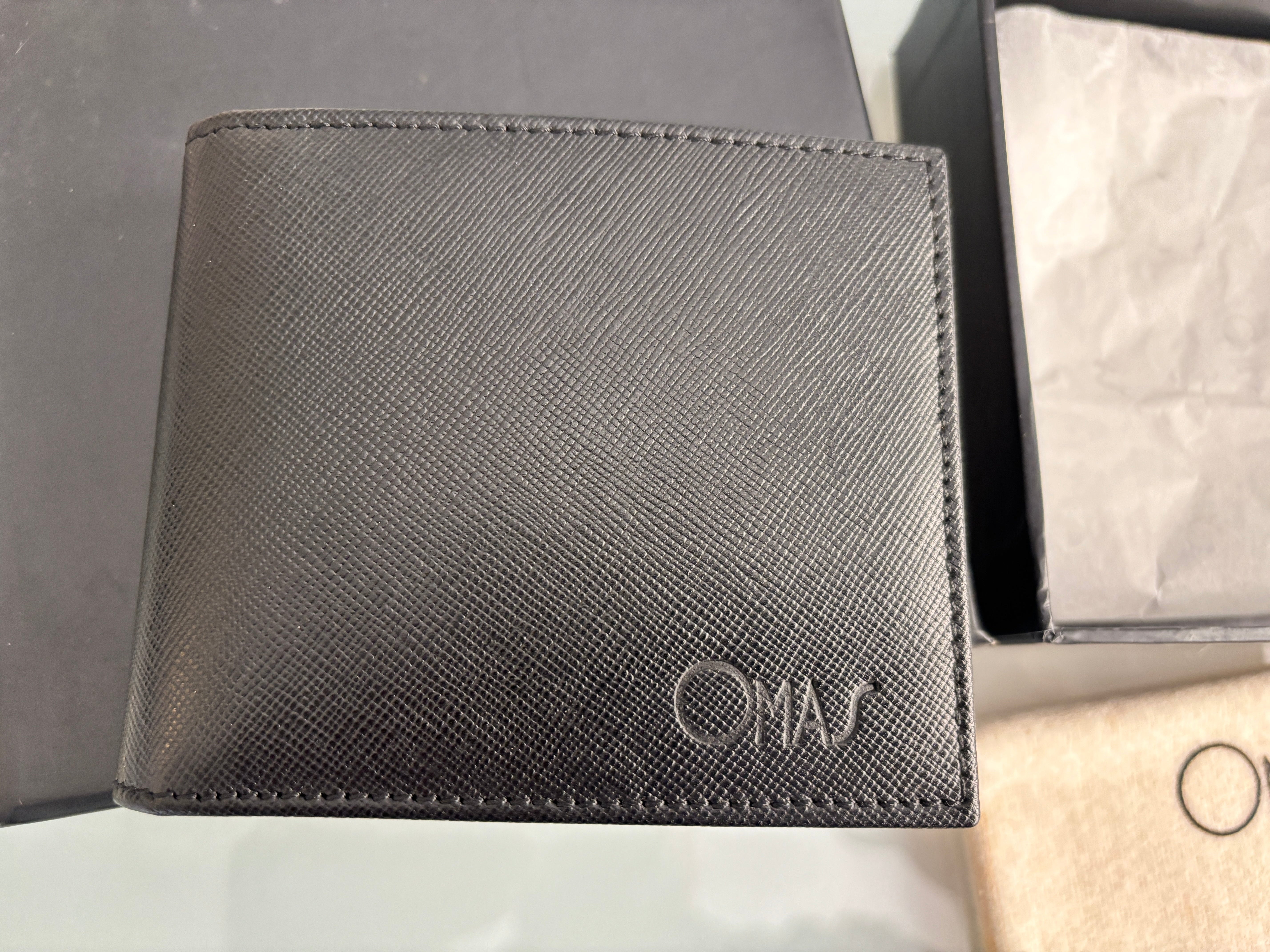 OMAS Wallet with money holder  - Superb Quality Made in Italy circa 1990