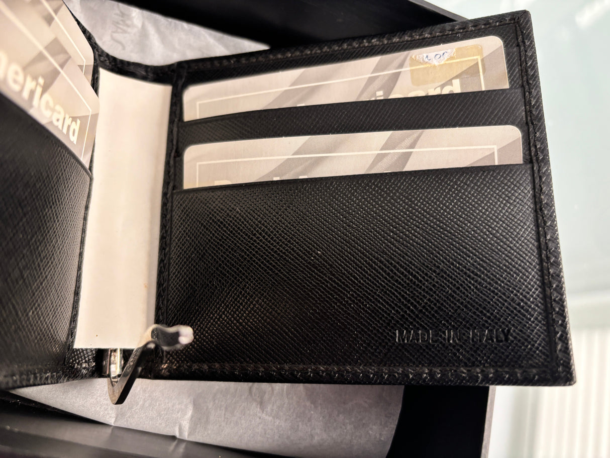 OMAS Wallet with money holder  - Superb Quality Made in Italy circa 1990