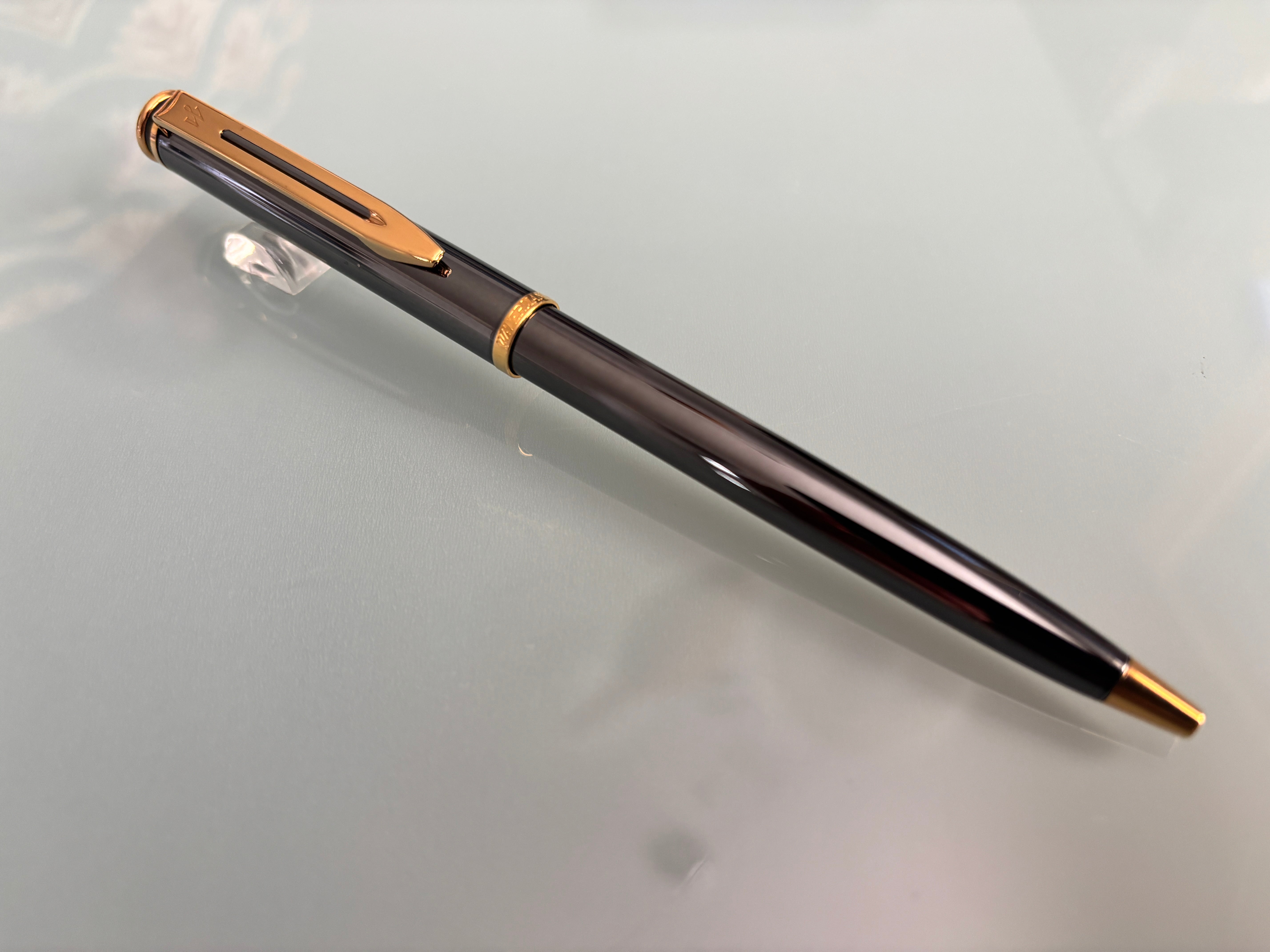 Waterman Maestro Gun Metal - Ball Pen circa 1990