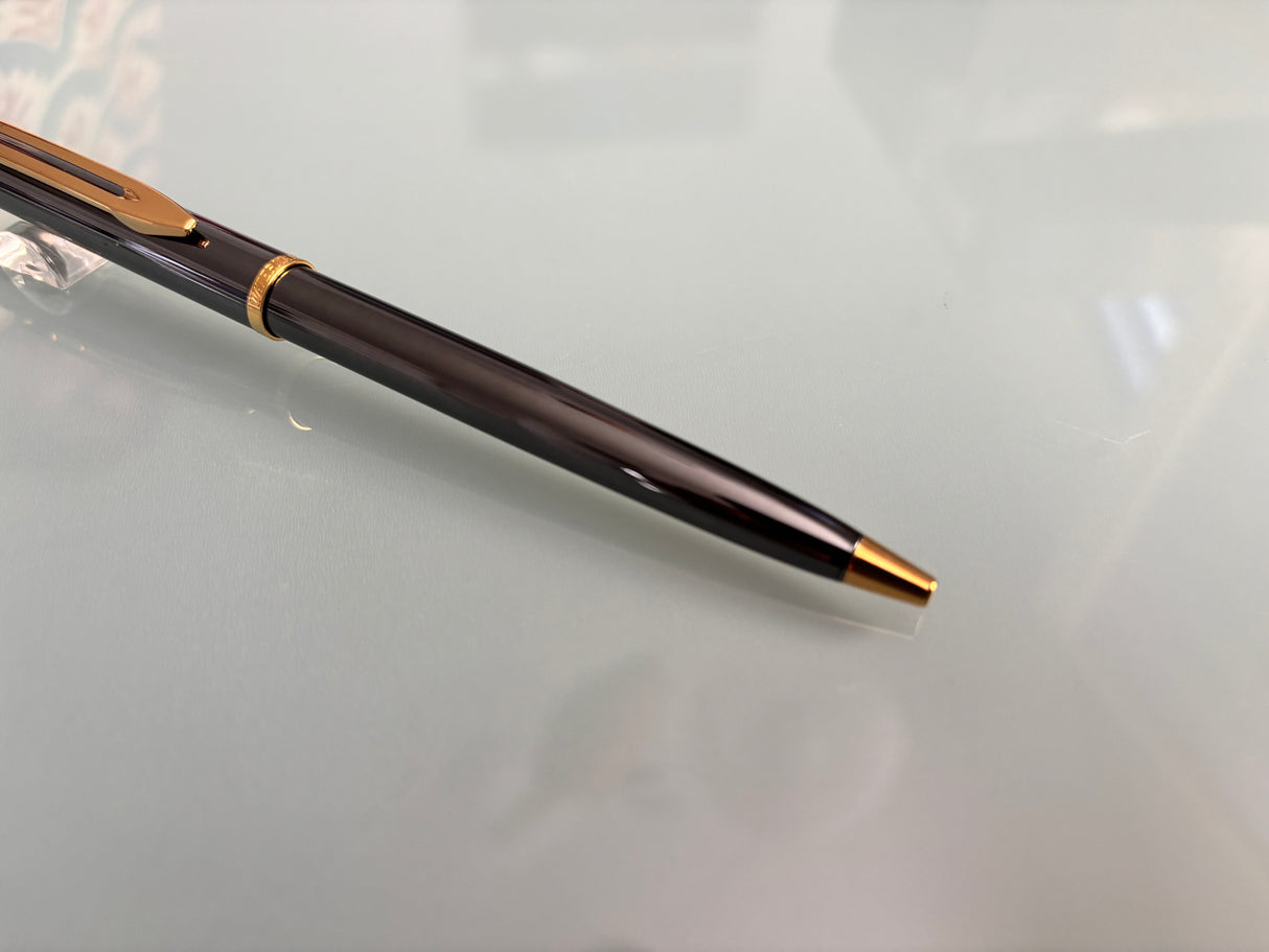 Waterman Maestro Gun Metal - Ball Pen circa 1990