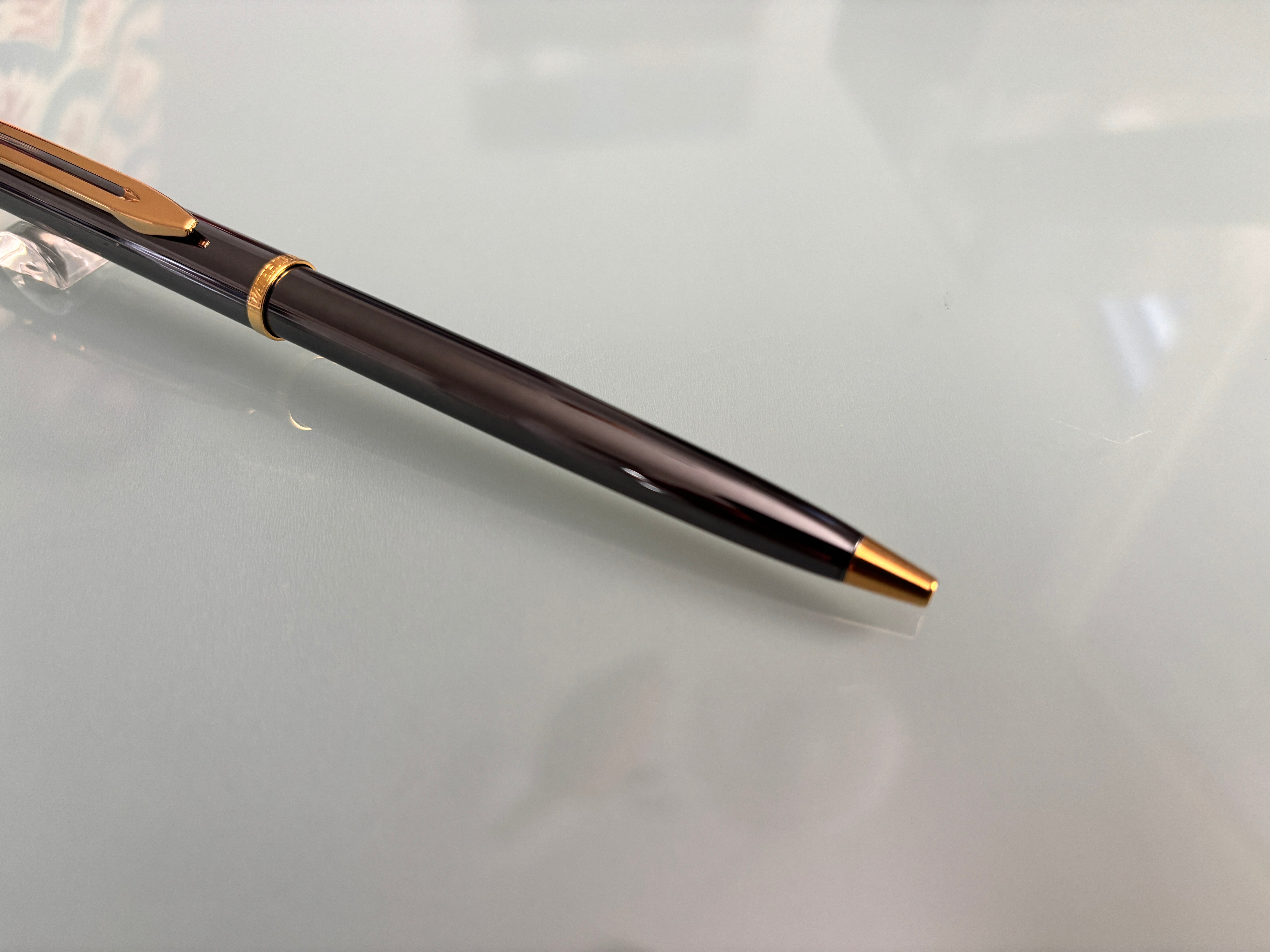 Waterman Maestro Gun Metal - Ball Pen circa 1990