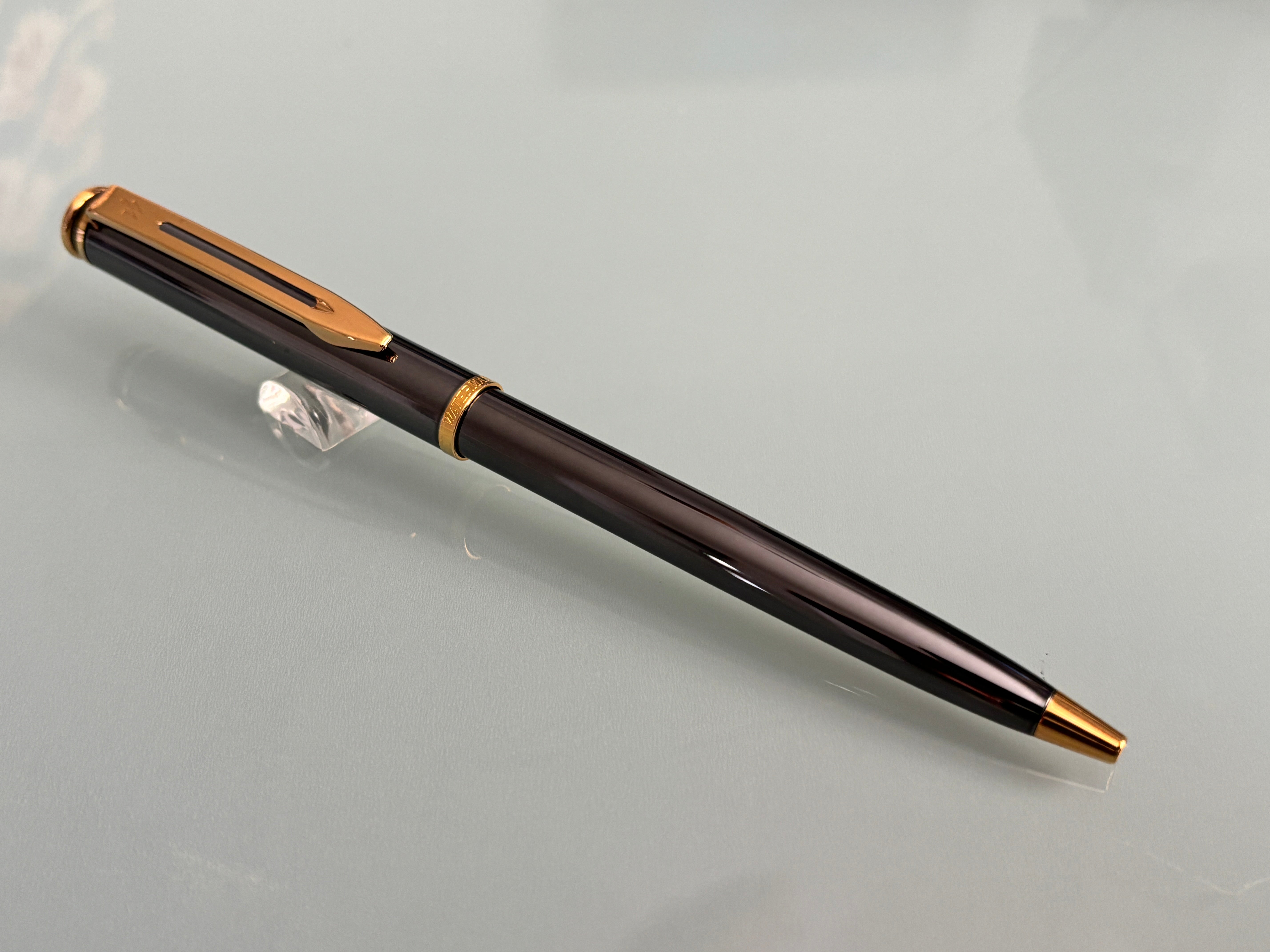 Waterman Maestro Gun Metal - Ball Pen circa 1990