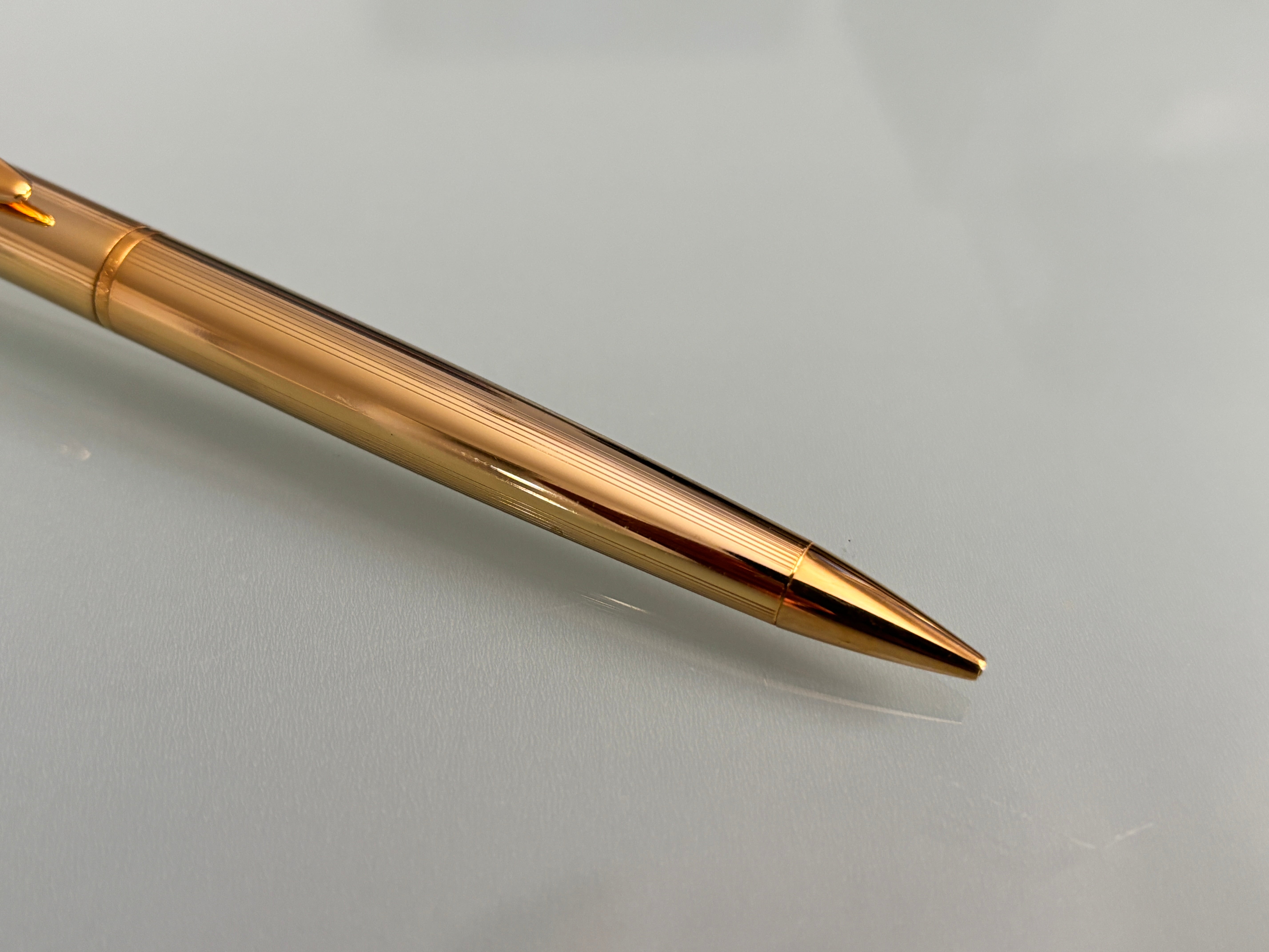 Waterman Hemisphere  Pencil Gold plated Made in France  - circa 1980