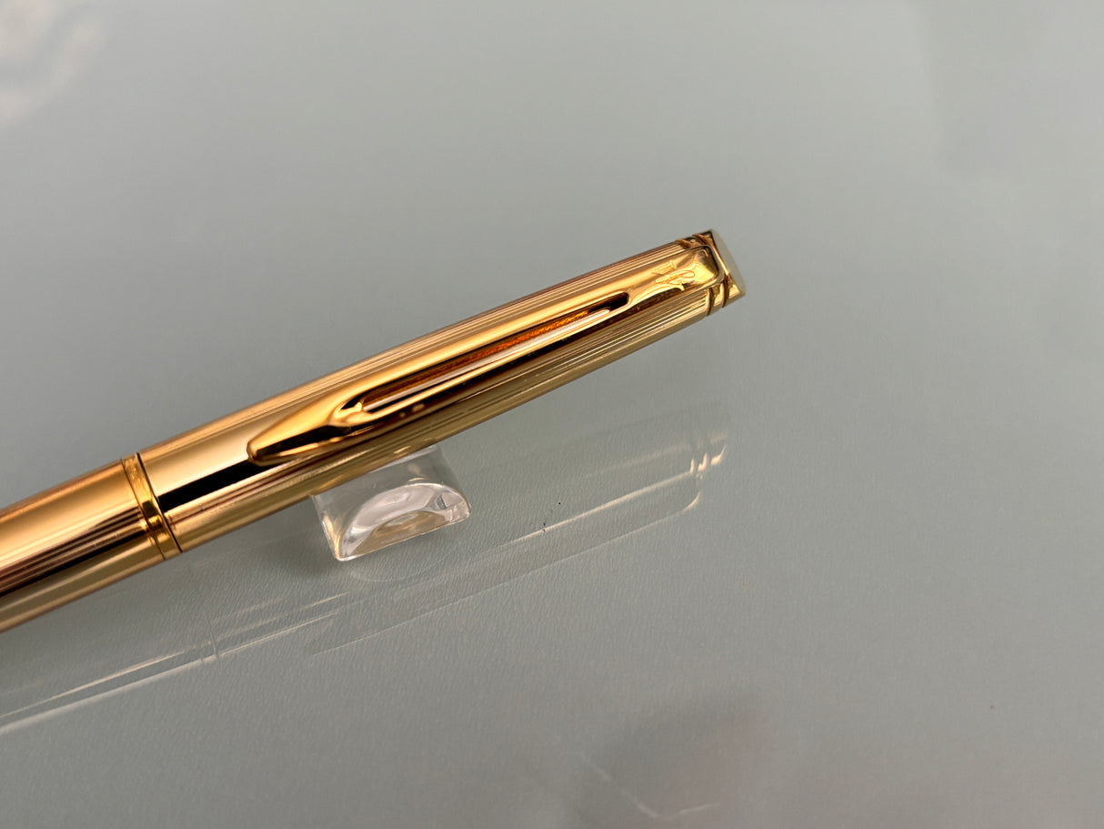 Waterman Hemisphere  Pencil Gold plated Made in France  - circa 1980