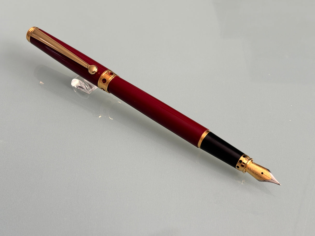 Reden's Paris Burgundy Made in France  - Fountain Pen circa 1985