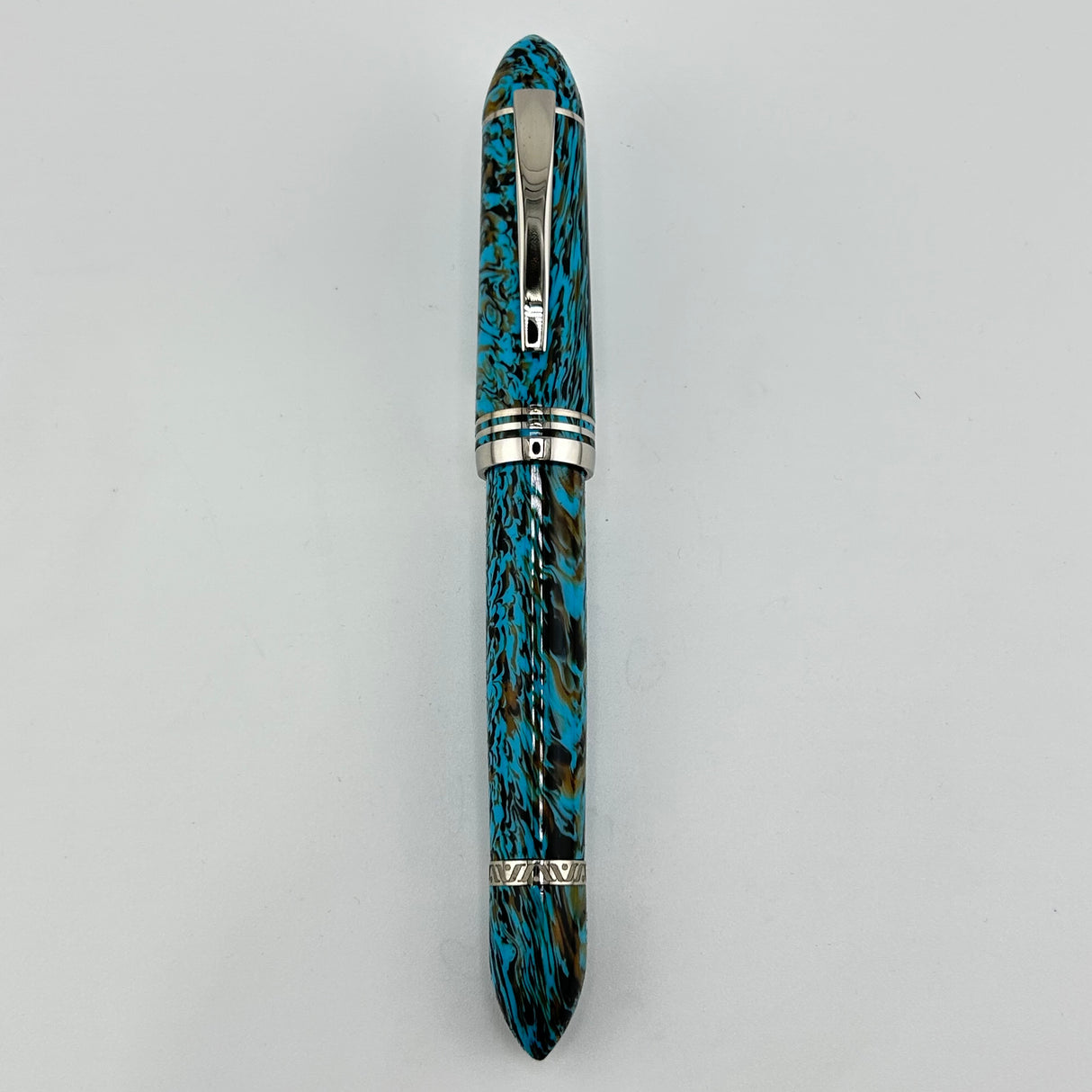 Gioia Capodimonte Kawari Silver trim - Fountain Pen