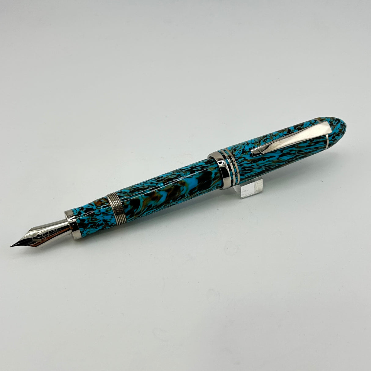 Gioia Capodimonte Kawari Silver trim - Fountain Pen
