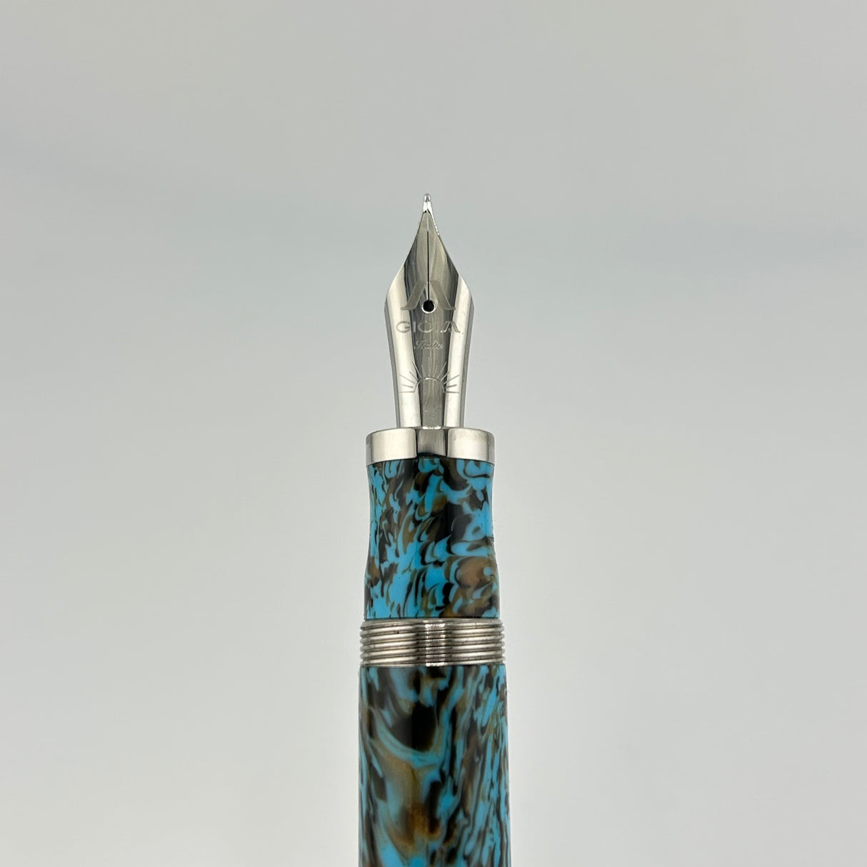 Gioia Capodimonte Kawari Silver trim - Fountain Pen