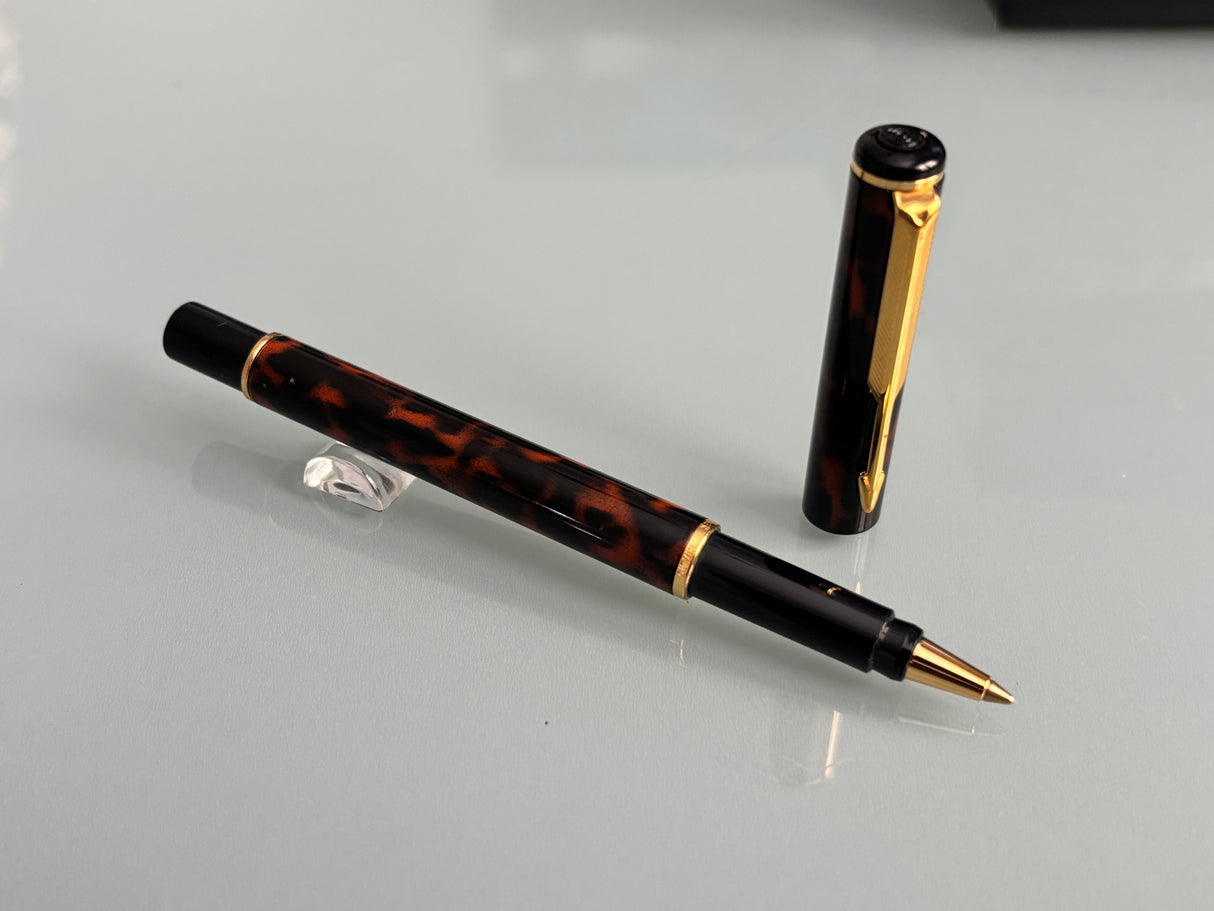 Parker Rialto Tortoise - Made in UK - Roller Ball