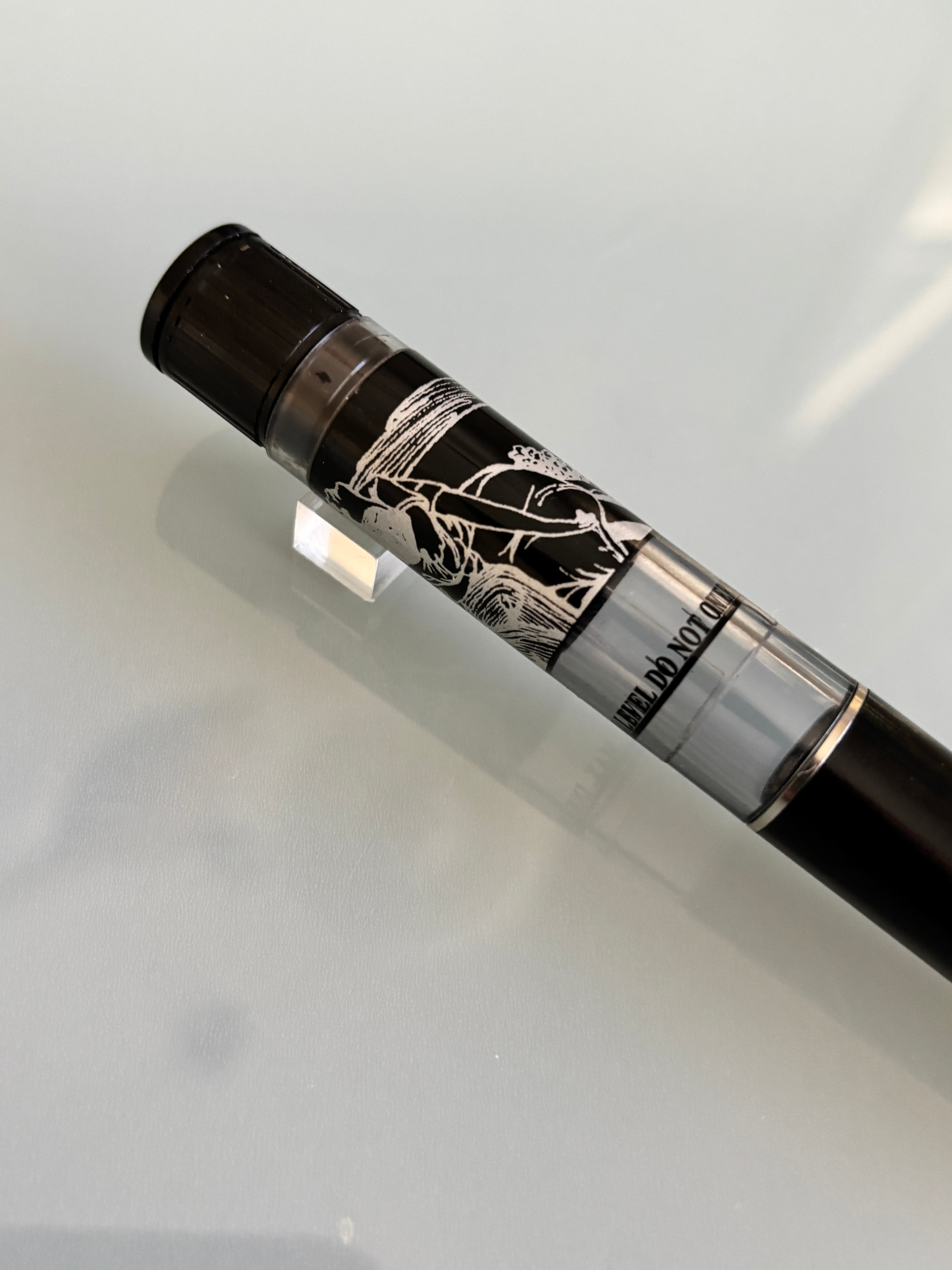 Visconti Traveller Inkwell Black - circa 2002