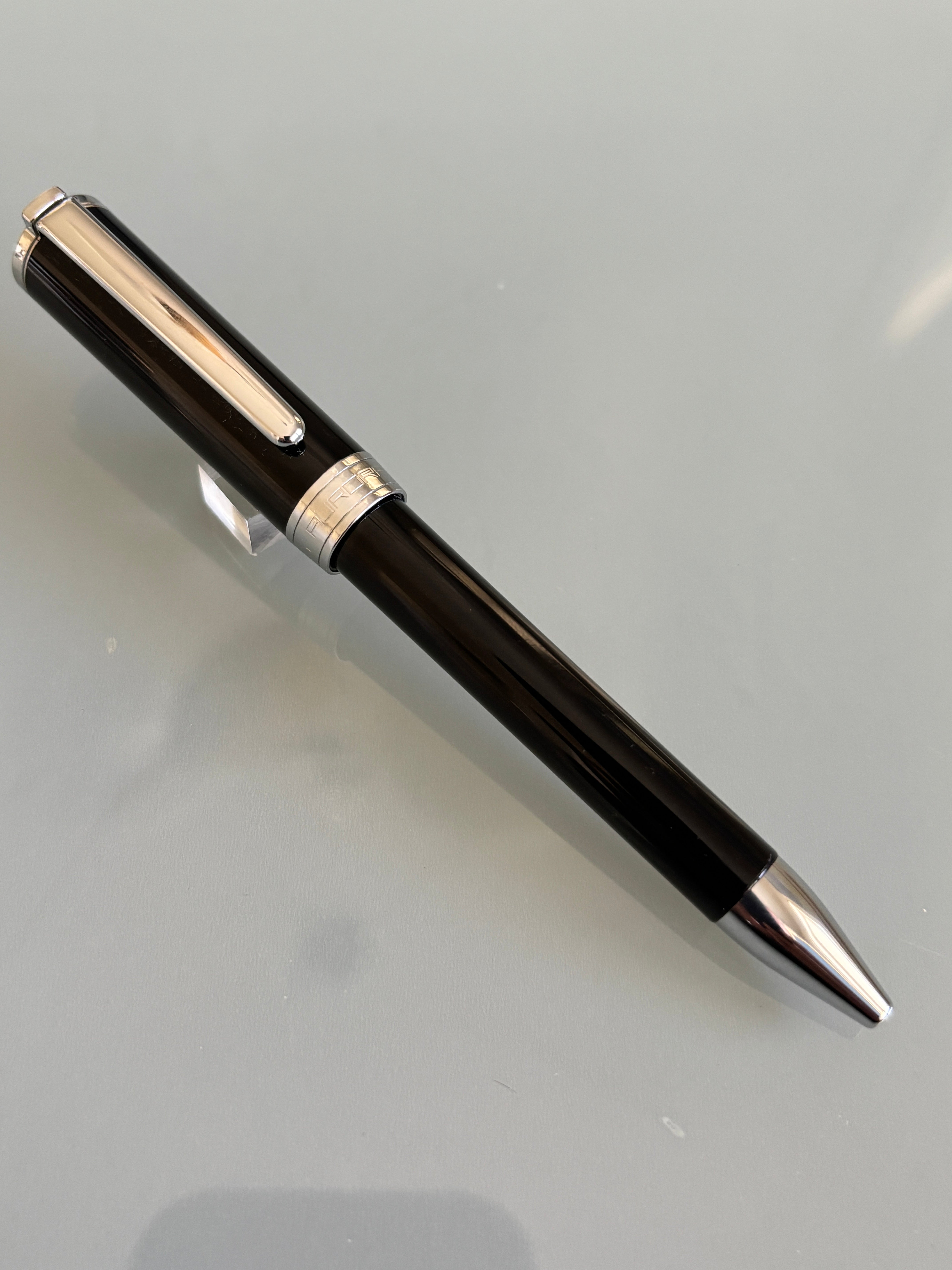 Aurora Ball Pen Kappa Black Chrome trim
