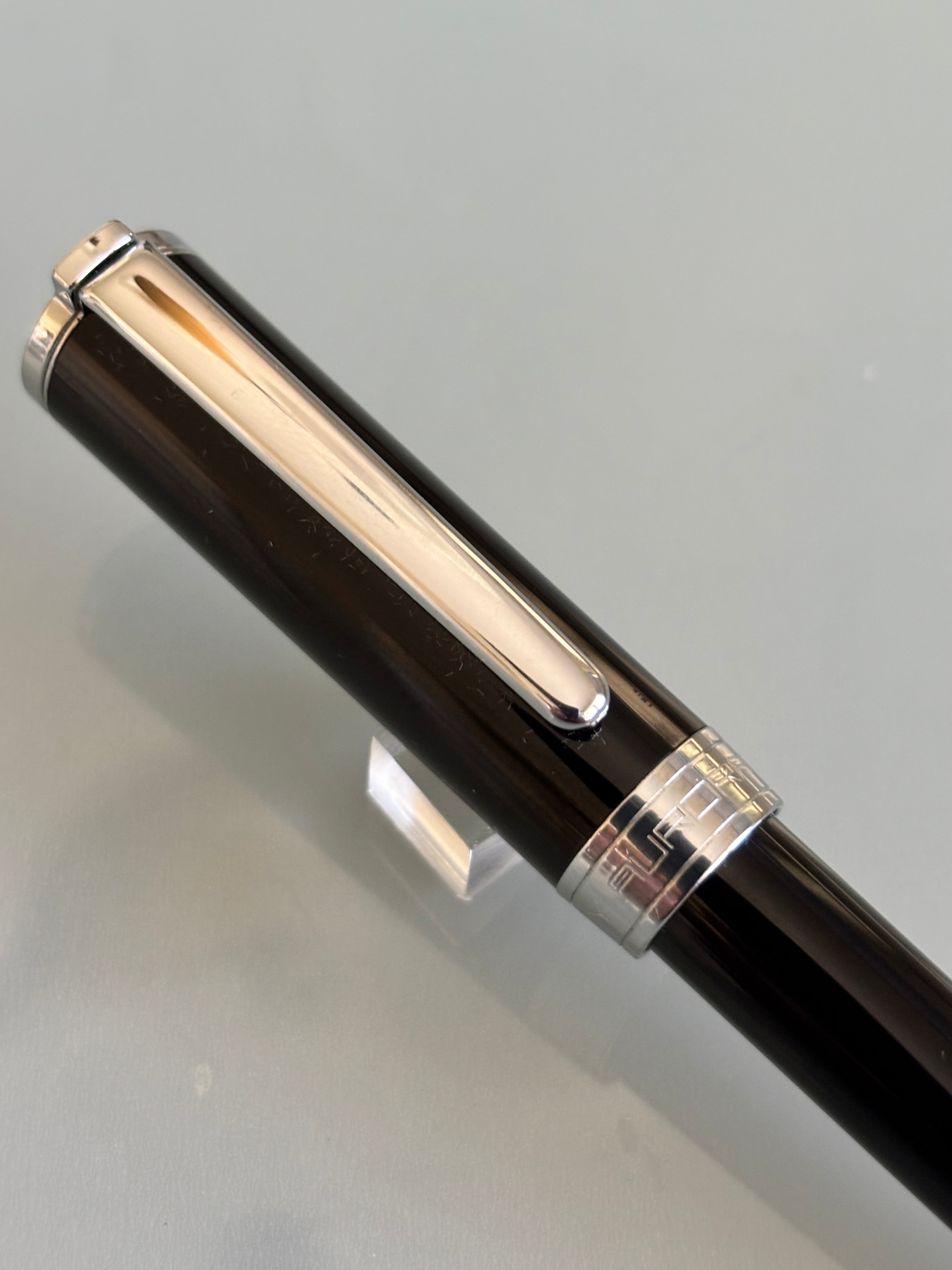 Aurora Ball Pen Kappa Black Chrome trim