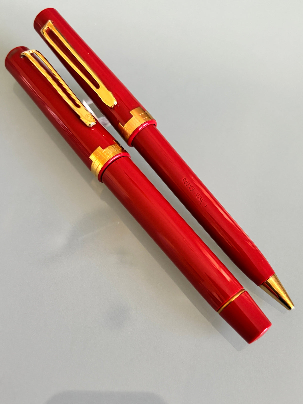 OMAS set Jerusalem 3000 Ball Pen and Roller Ball