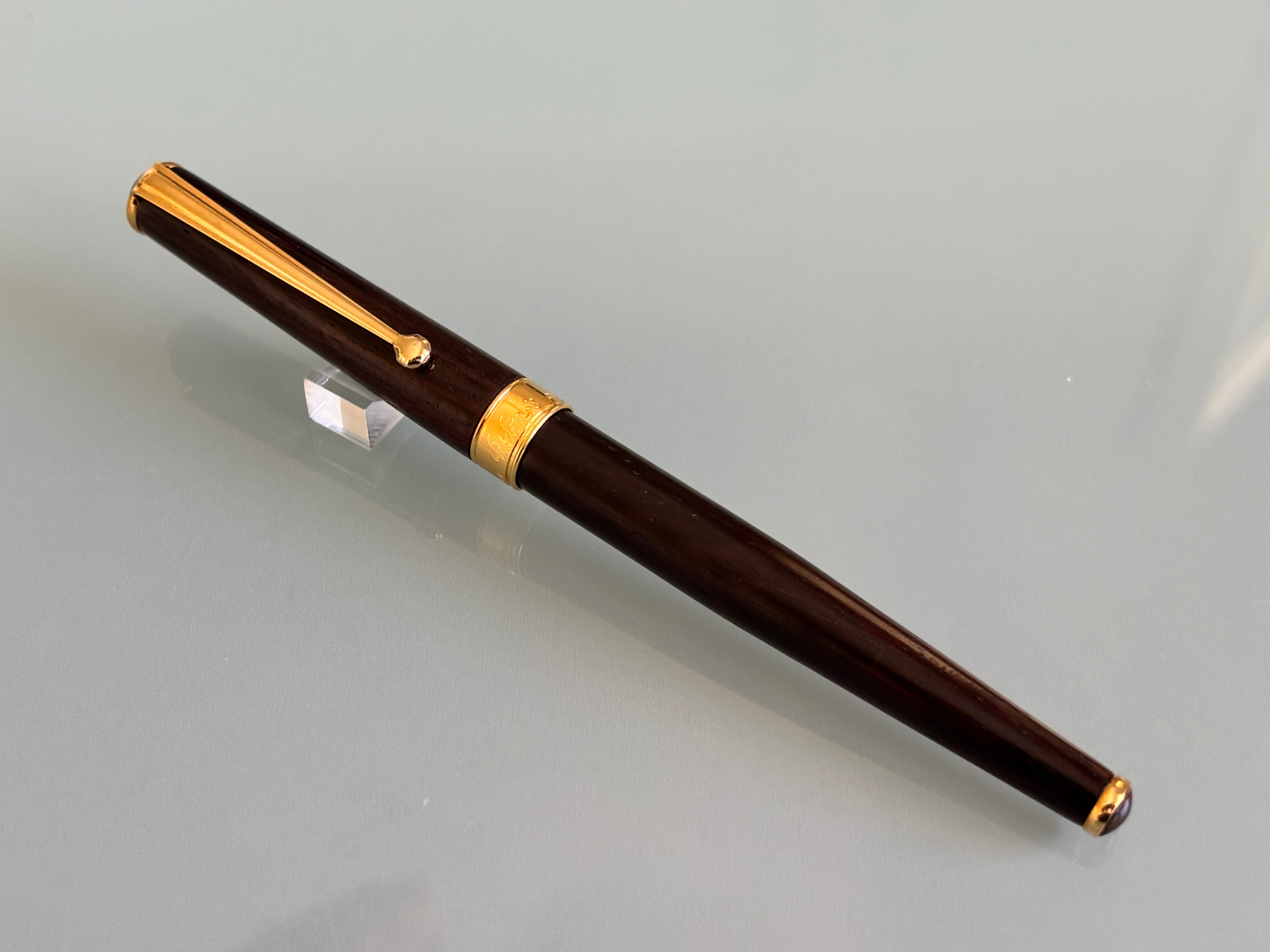 Reden's Paris Ebony Wood Made in France  - Fountain Pen circa 1988