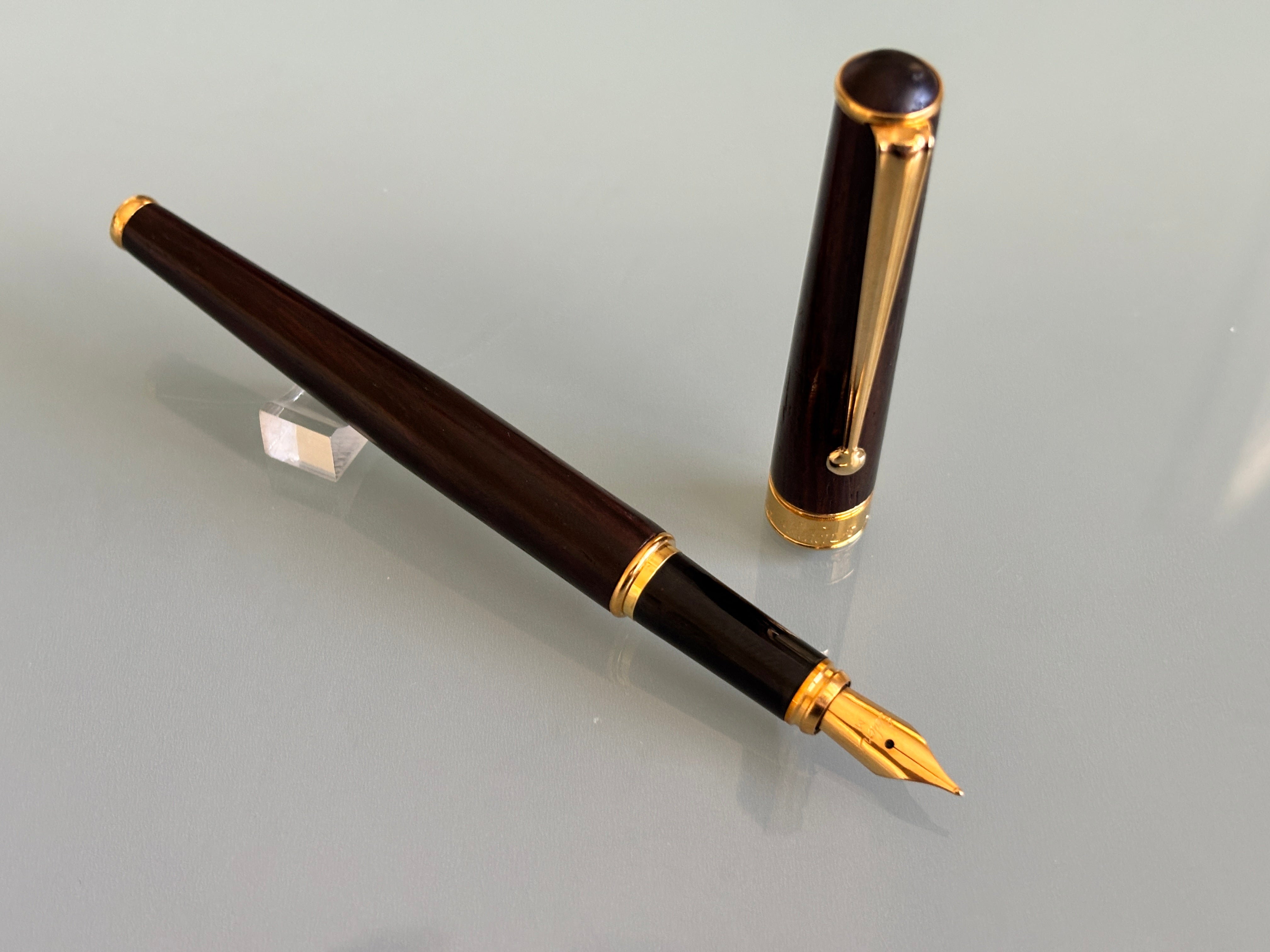 Reden's Paris Ebony Wood Made in France  - Fountain Pen circa 1988