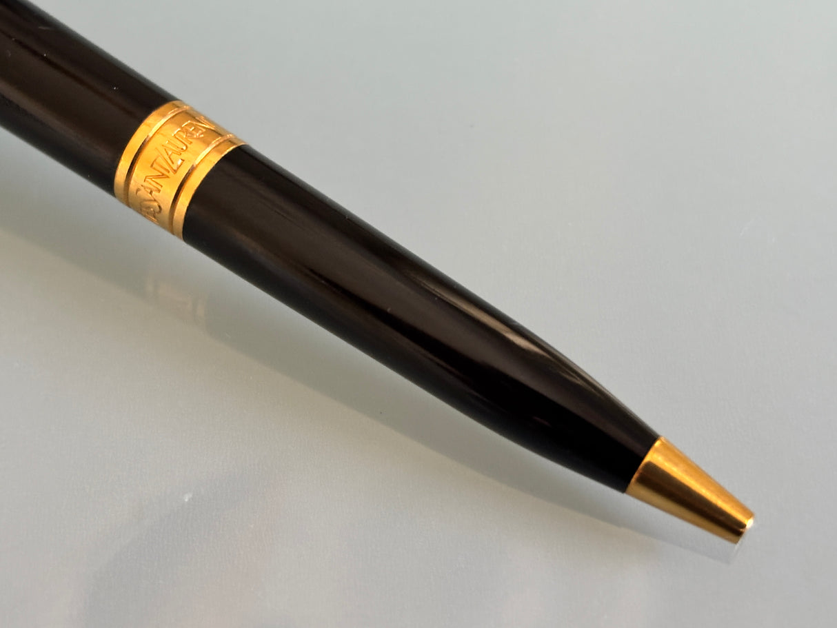 Yves St Laurent Black gold trim Made in France -  Ball Pen
