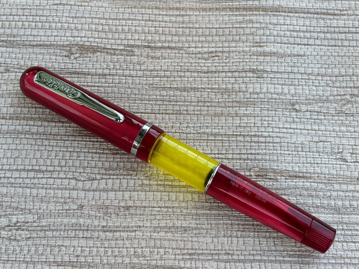 Jimmy's Pick - Conklin Toledo Word Gauge Limited Edition 03/98 Burgundy Made in Italy - Fountain Pen