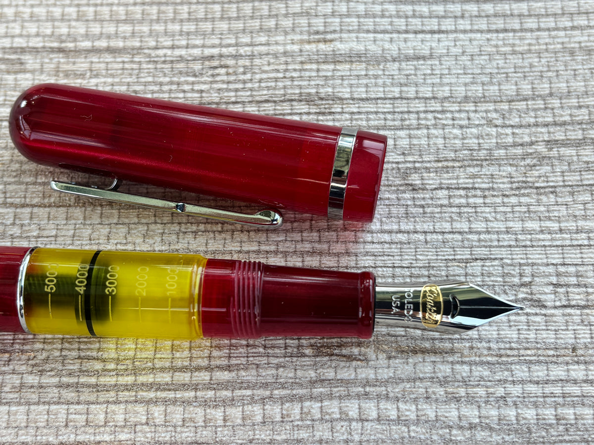 Jimmy's Pick - Conklin Toledo Word Gauge Limited Edition 03/98 Burgundy Made in Italy - Fountain Pen