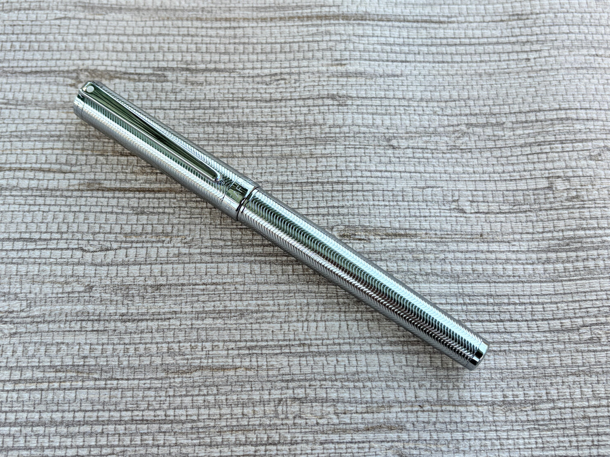 Jimmy's Pick - Sheaffer Intensity Engraved Chrome - Fountain Pen