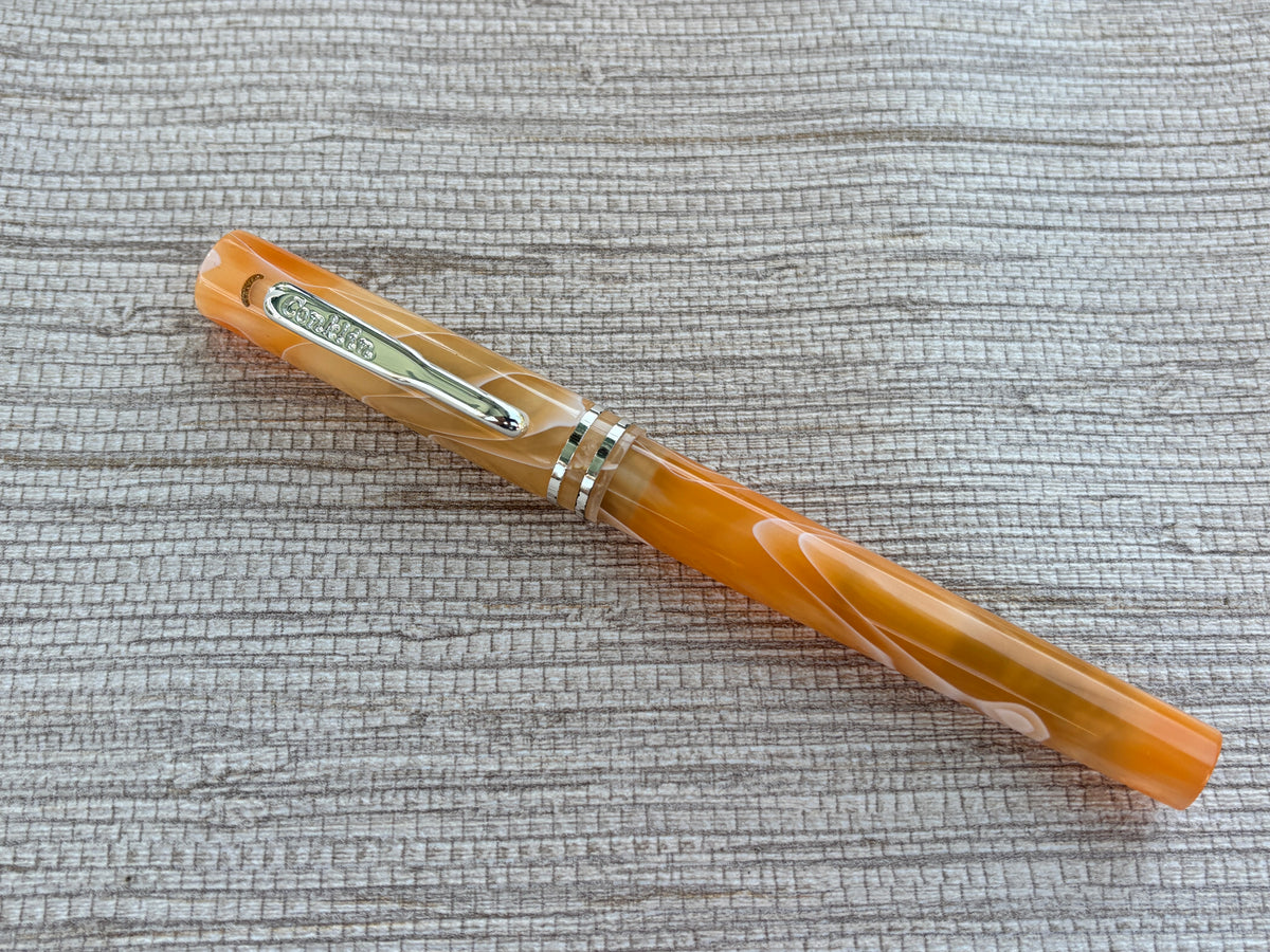 Jimmy's Pick - Conklin Ohio Peach and Cream Gold Nib 14k 585 Broad - Fountain Pen