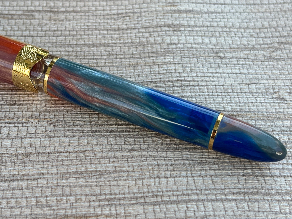 Jimmy's Pick - Nahvalur Horizon Dusk Gold Trim - Fountain Pen