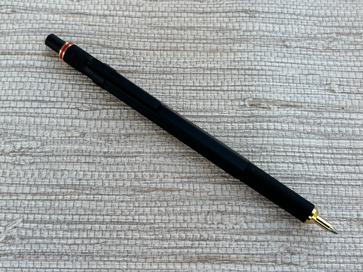 Jimmy's Pick - Rotring 800 Black Matte Made in Germany - Ballpoint Pen