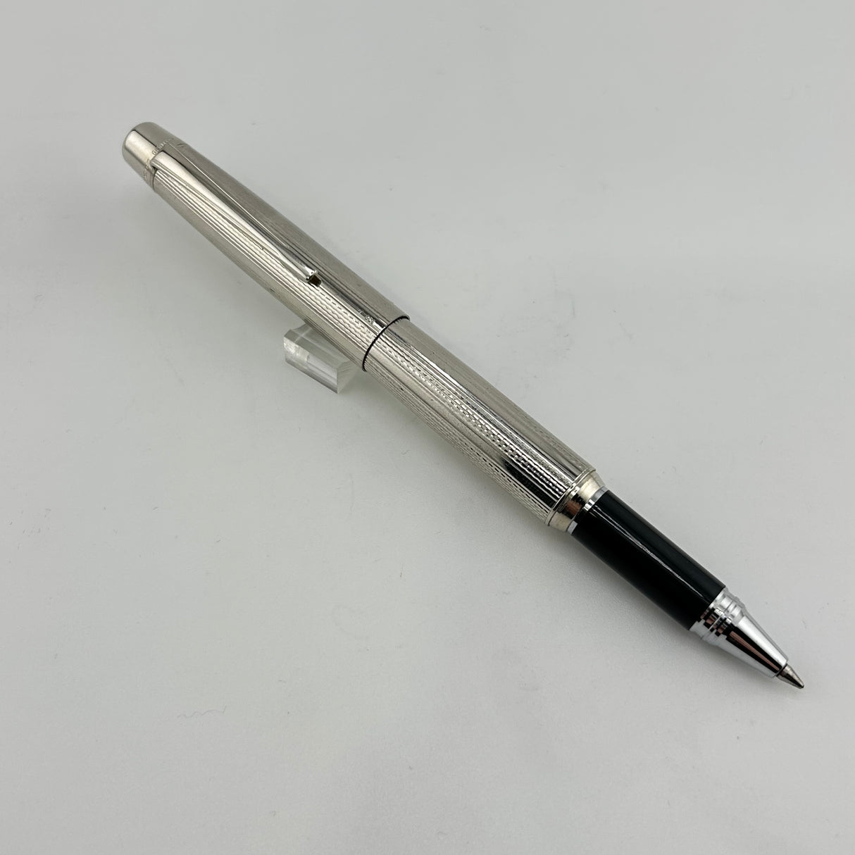 Waldman Fluted Made in Germany Silver Plated - Roller Ball
