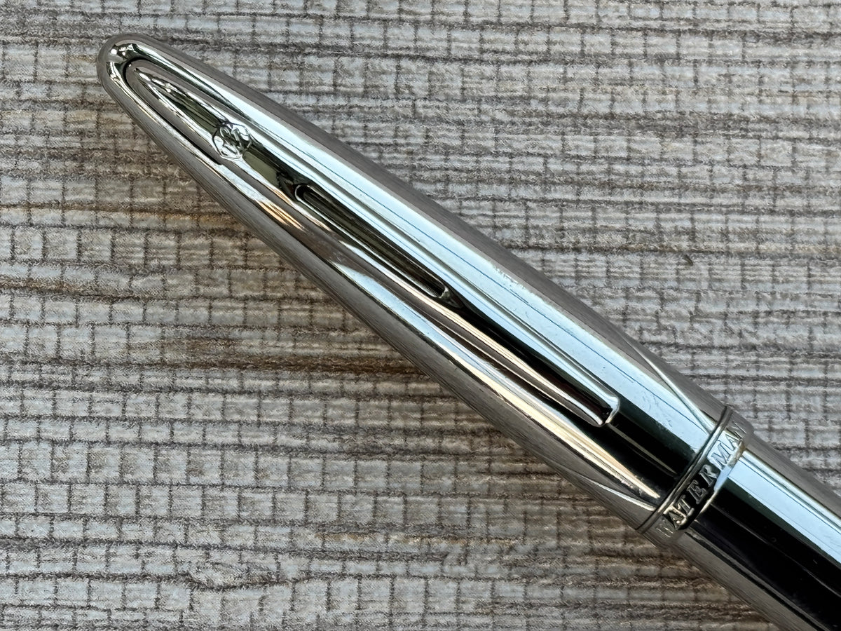 Jimmy's Pick - Waterman Carene Meridians Silver Plated - Rollerball Pen