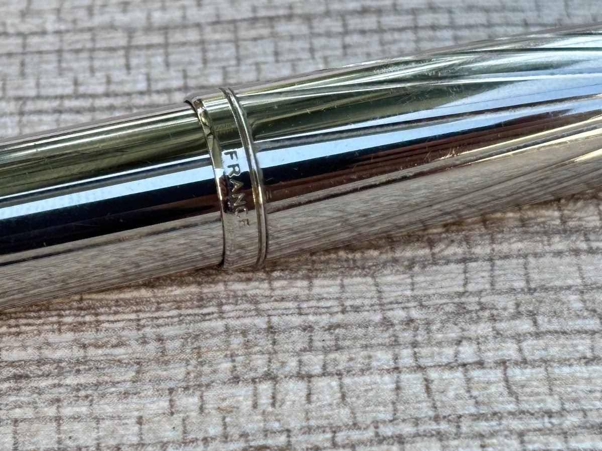 Jimmy's Pick - Waterman Carene Meridians Silver Plated - Rollerball Pen