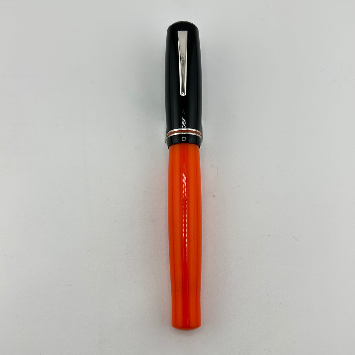 Delta "366" Italian Orange & Black - Rollerball Pen