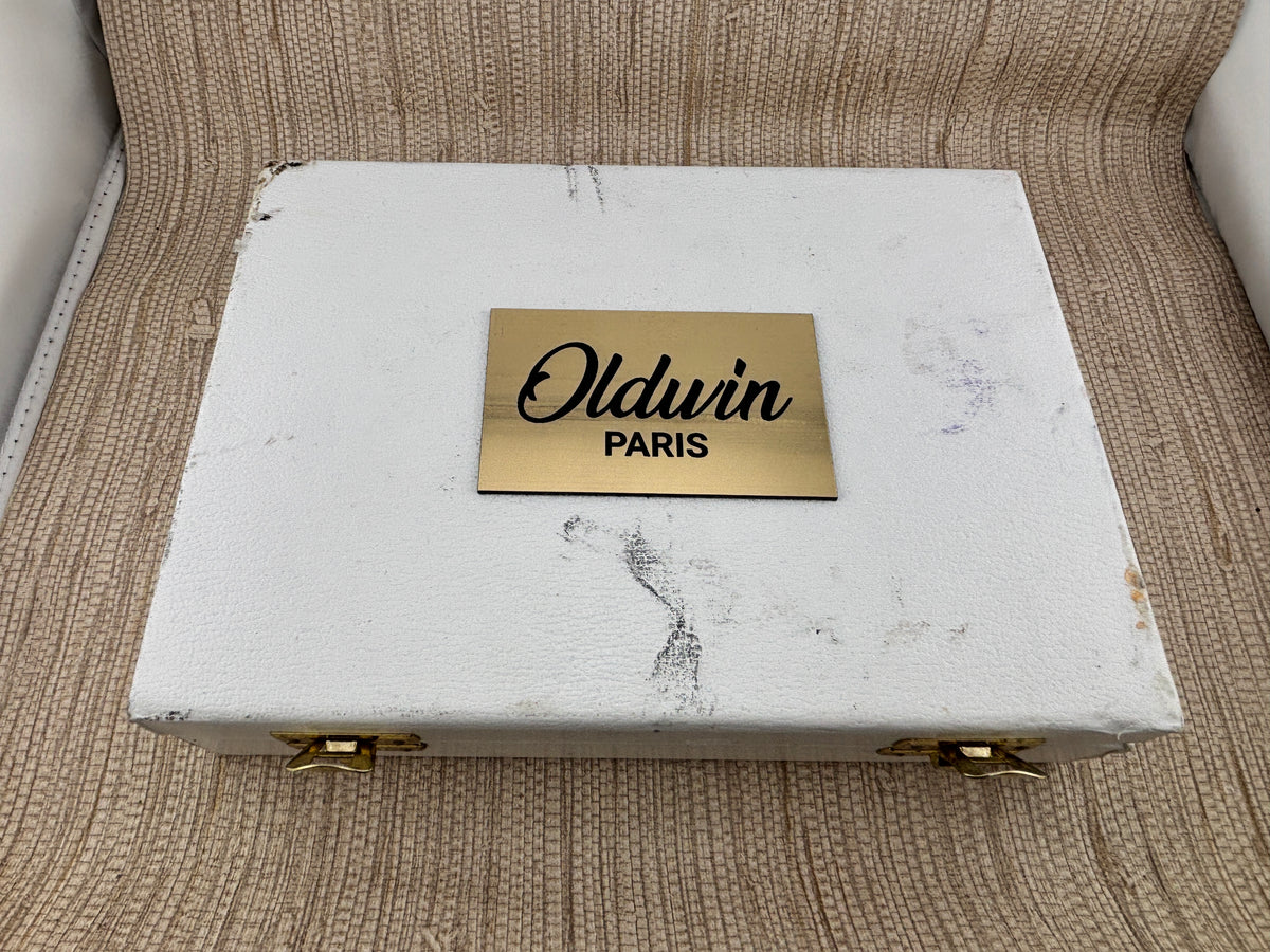 Oldwin Celebration Arco Fish Bone 07/44 Limited Edition Fountain Pen Medium Large #8 14kt Gold Nib